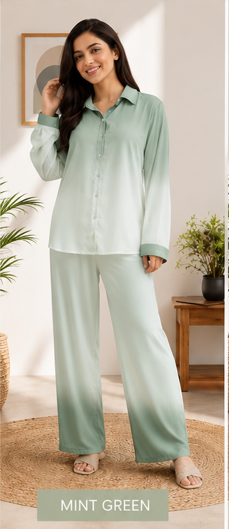 Ombre Coord Set | Imported Crush Fabric