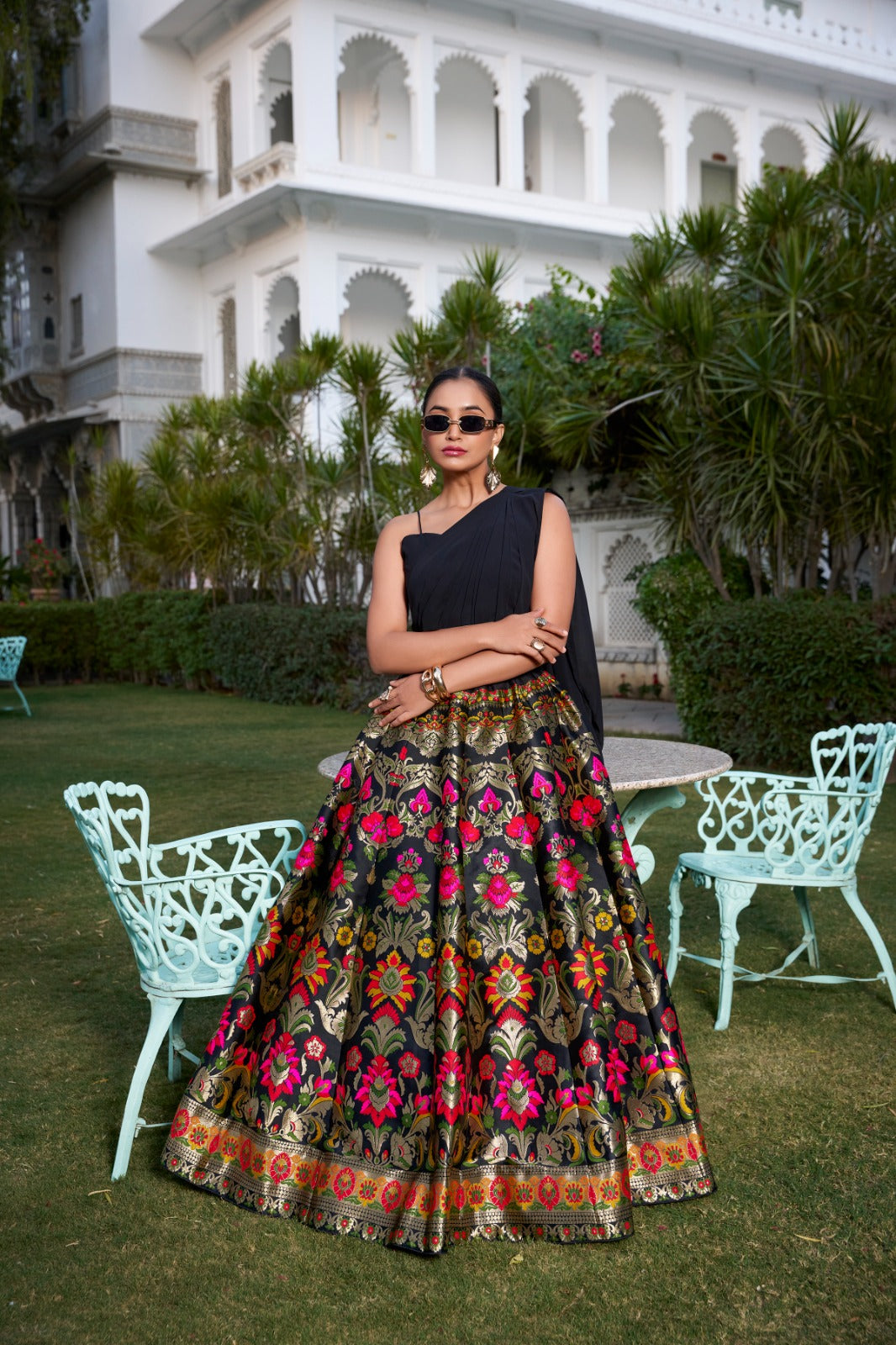 Maverick Fusion Co-ord Set Lehenga