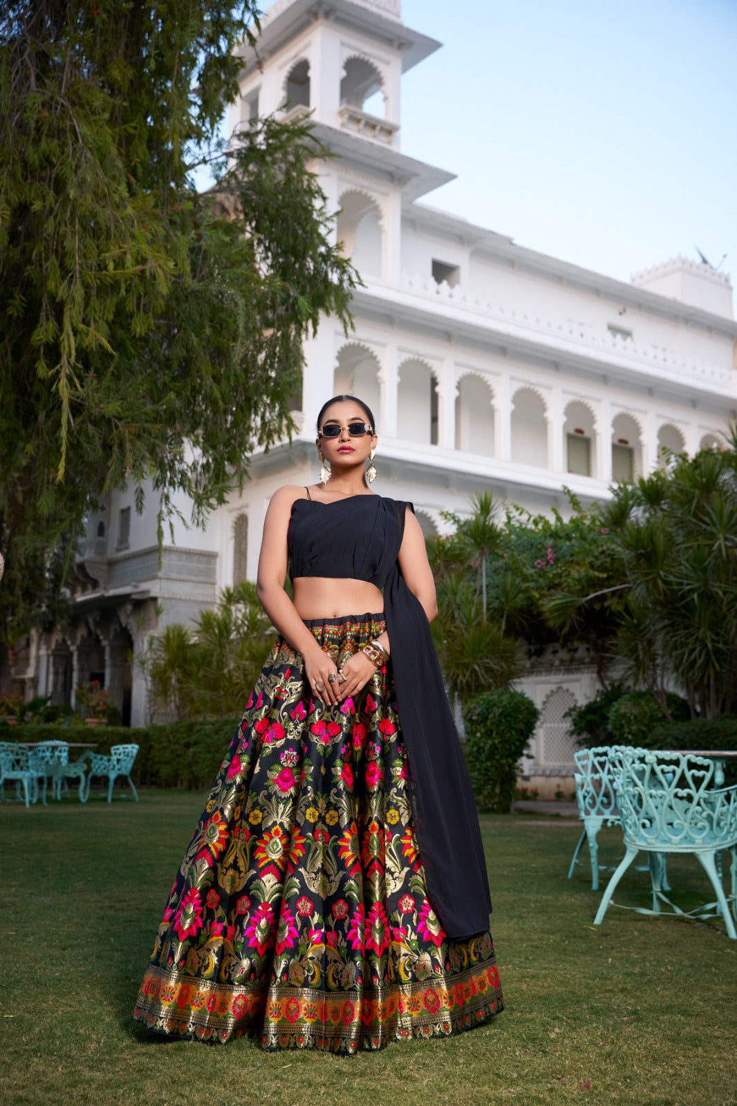 Maverick Fusion Co-ord Set Lehenga