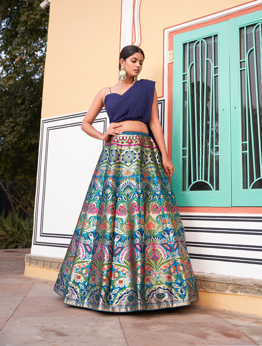 Maverick Fusion Co-ord Set Lehenga