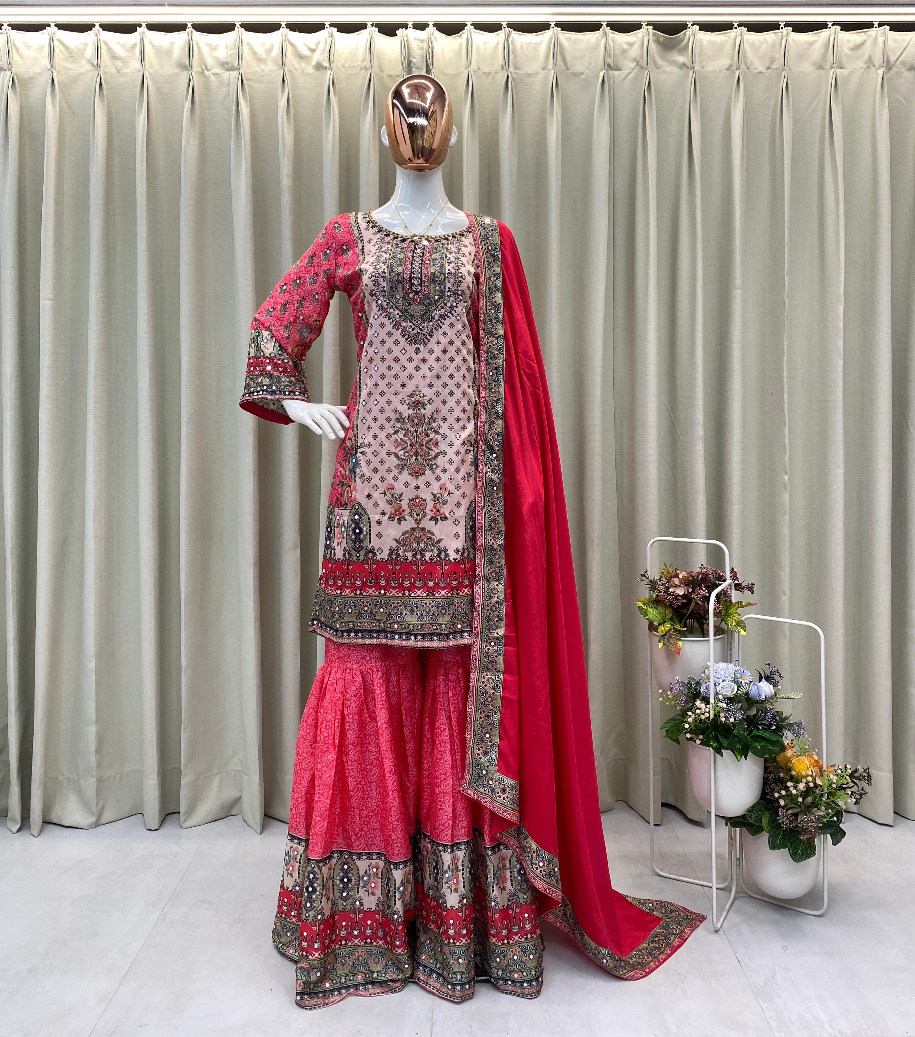Maverick Fusion Exclusive Sharara Suit