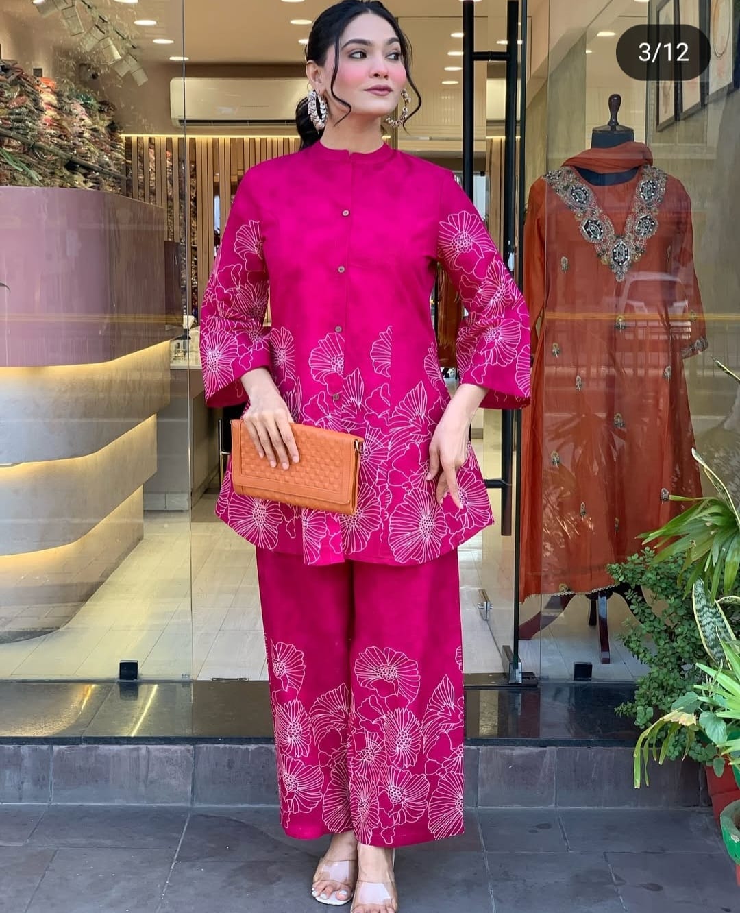 Maverick Fusion Cotton Top & Palazzo Co-ords Set