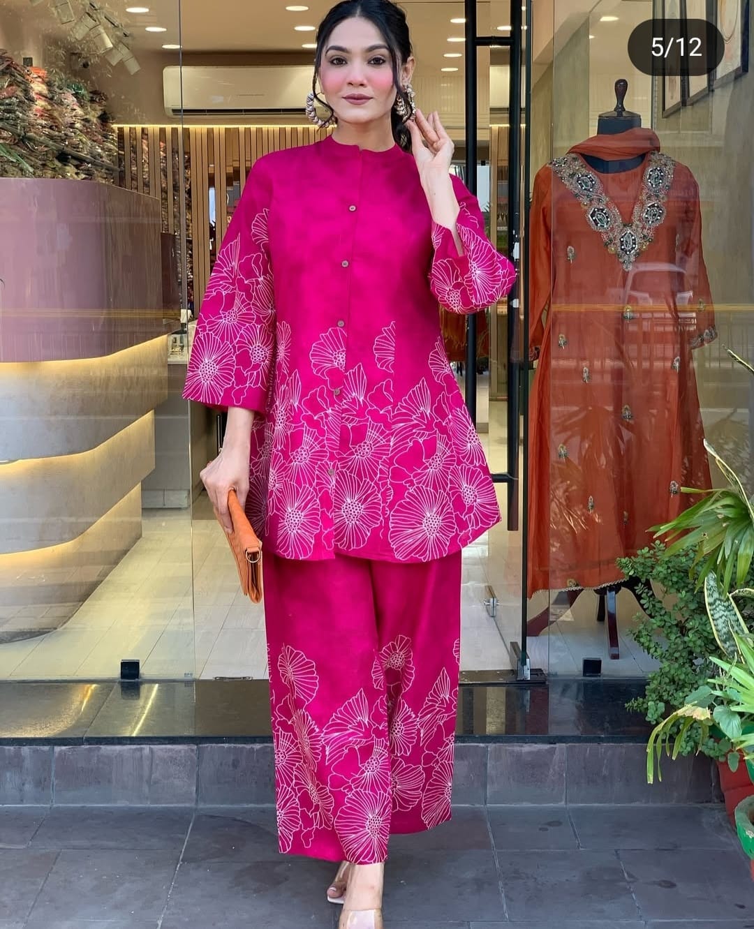 Maverick Fusion Cotton Top & Palazzo Co-ords Set