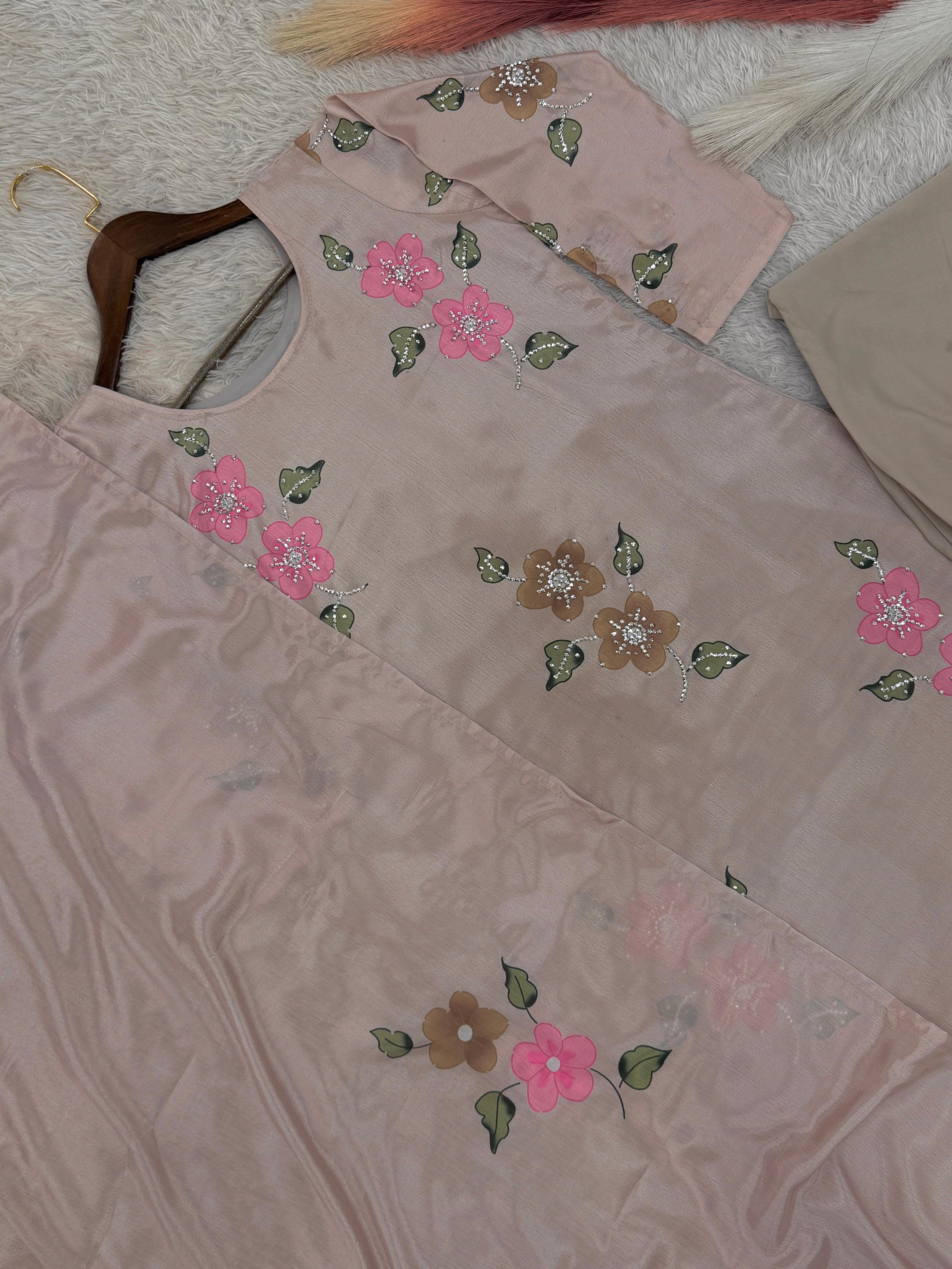 Maverick Fusion 3 Piece A-line Kurti Set