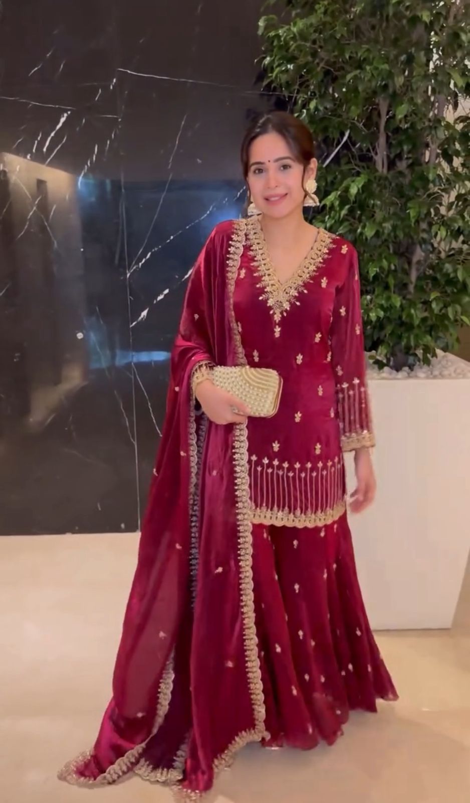 Maverick Fusion Sharara Set