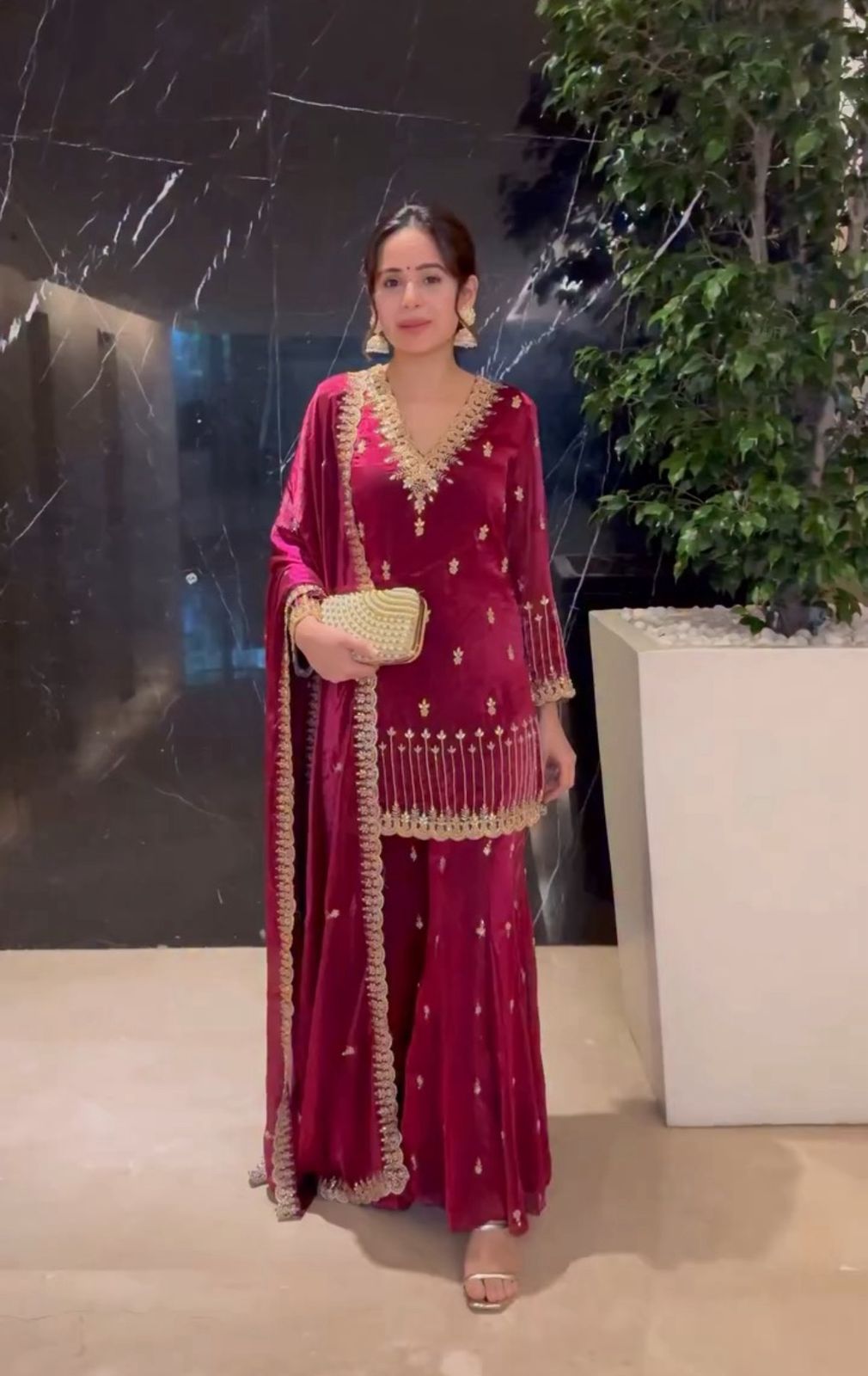 Maverick Fusion Sharara Set