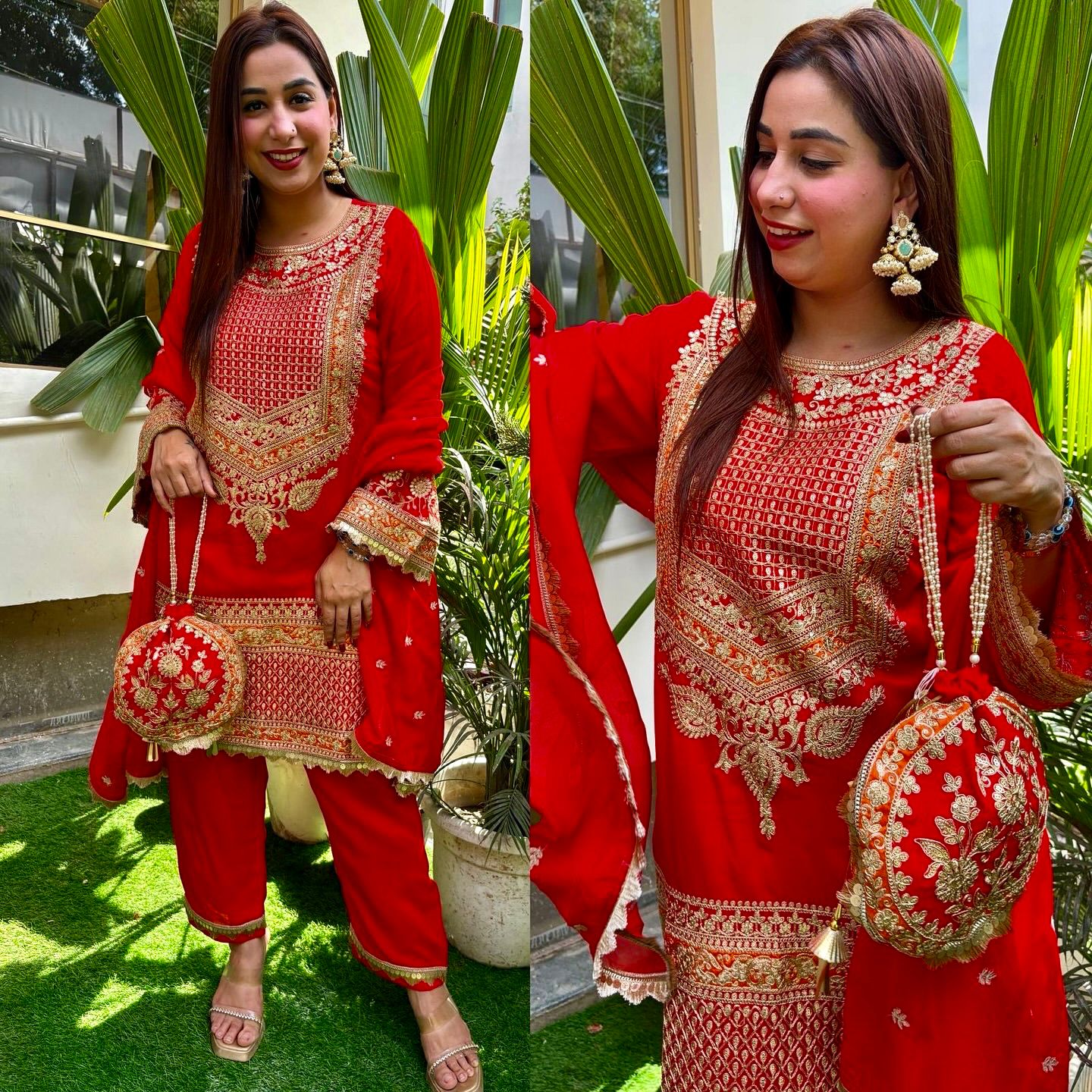 Maverick Fusion Heavy Faux Georgette Set