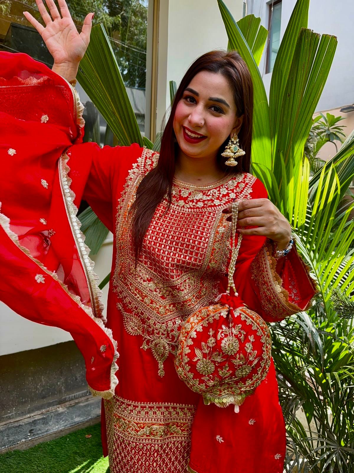 Maverick Fusion Heavy Faux Georgette Set