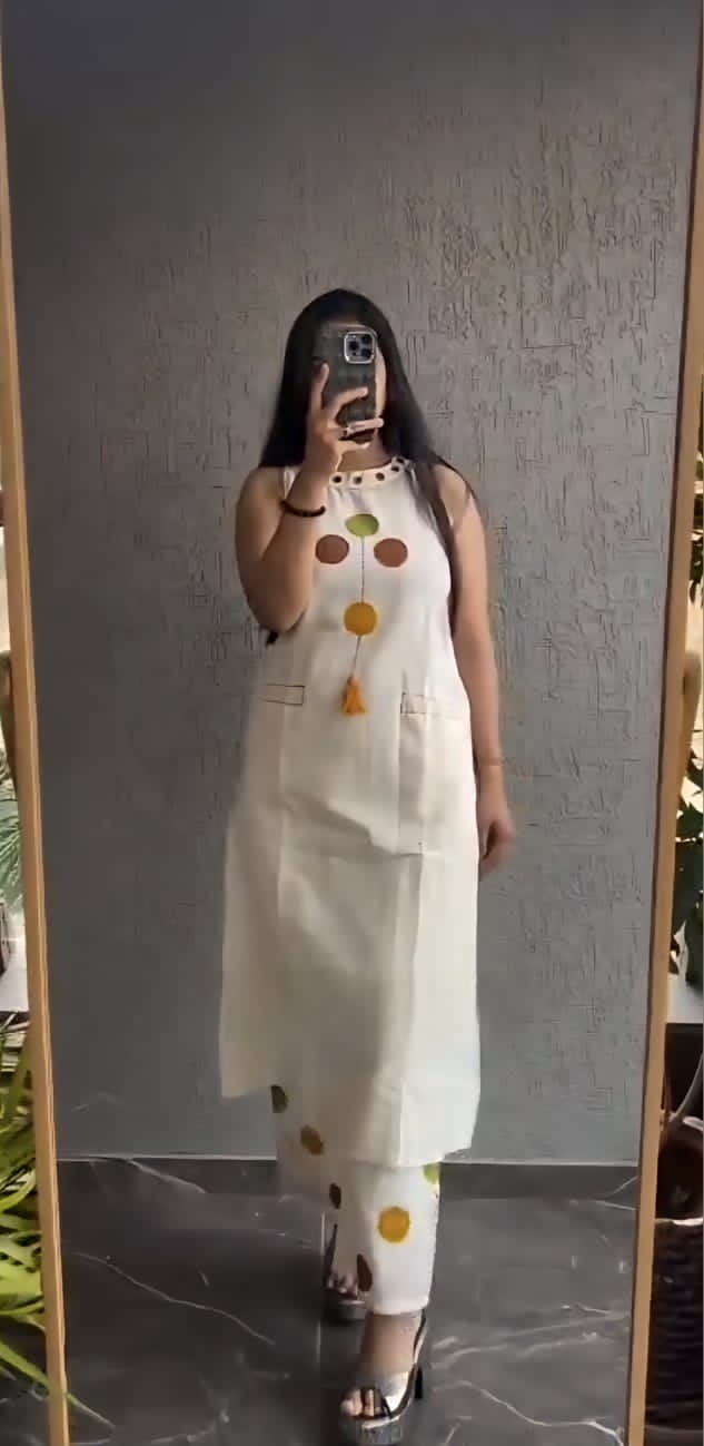 Maverick Fusion Cotton Kurta Set