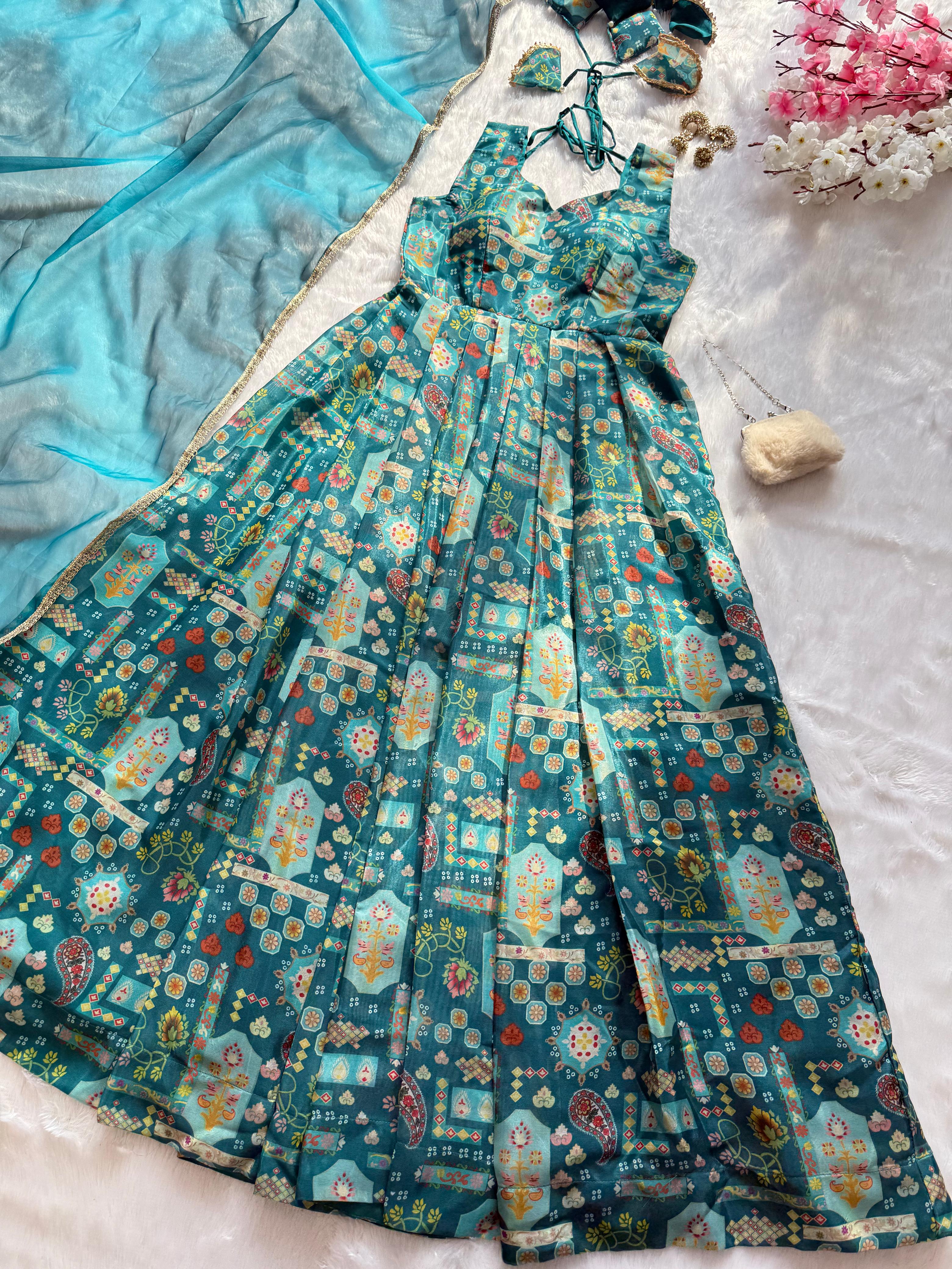 Maverick Fusion Anarkali Gown
