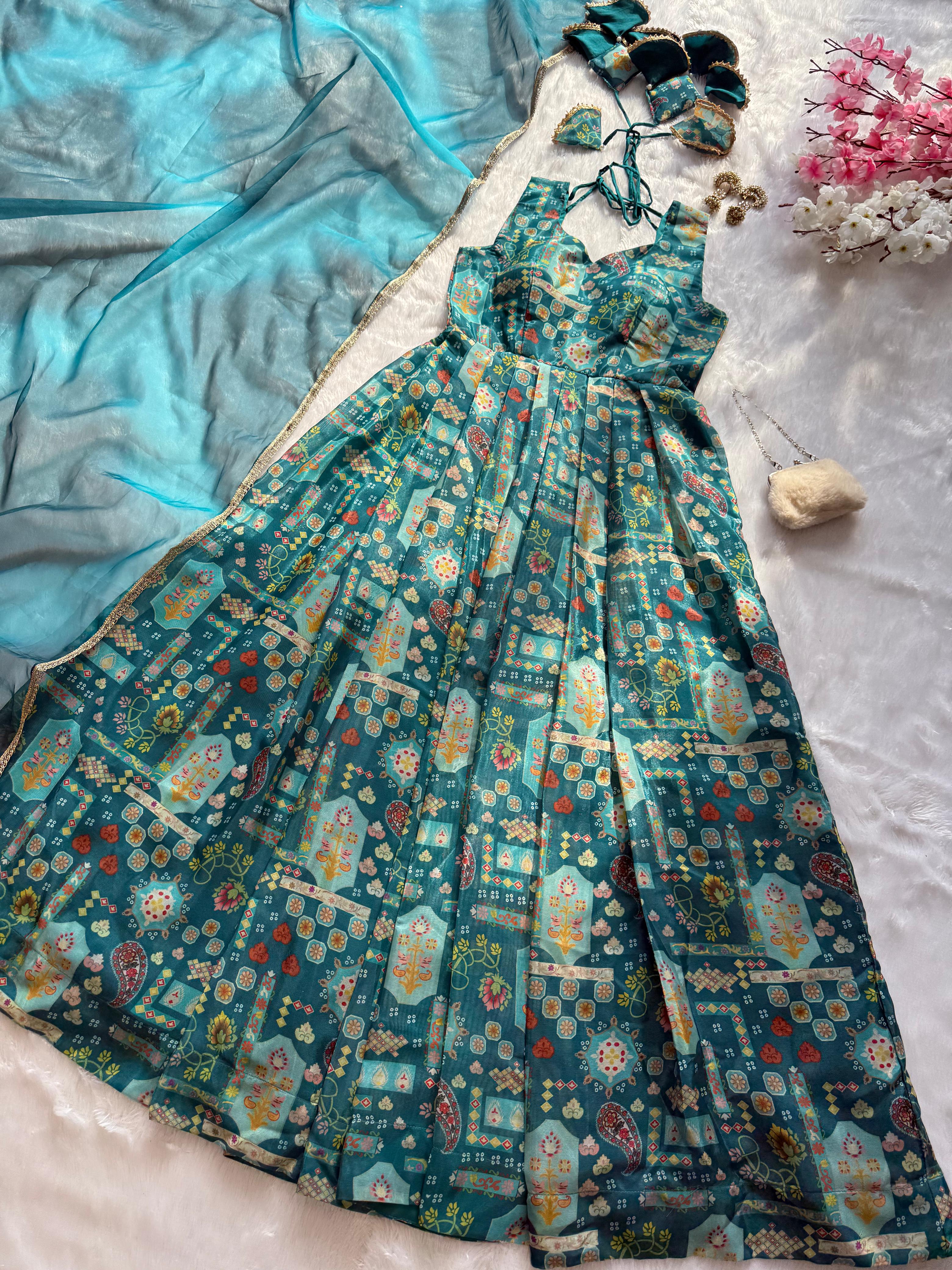 Maverick Fusion Anarkali Gown