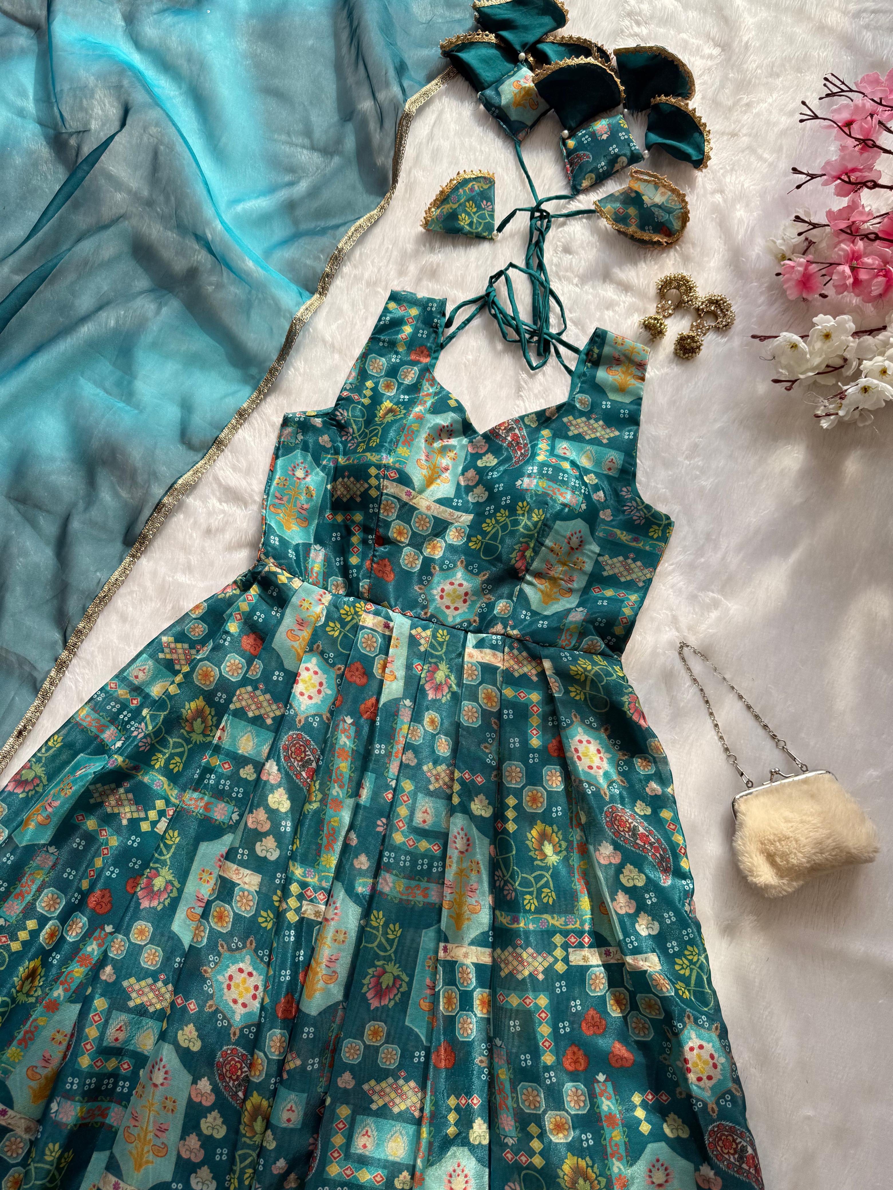 Maverick Fusion Anarkali Gown