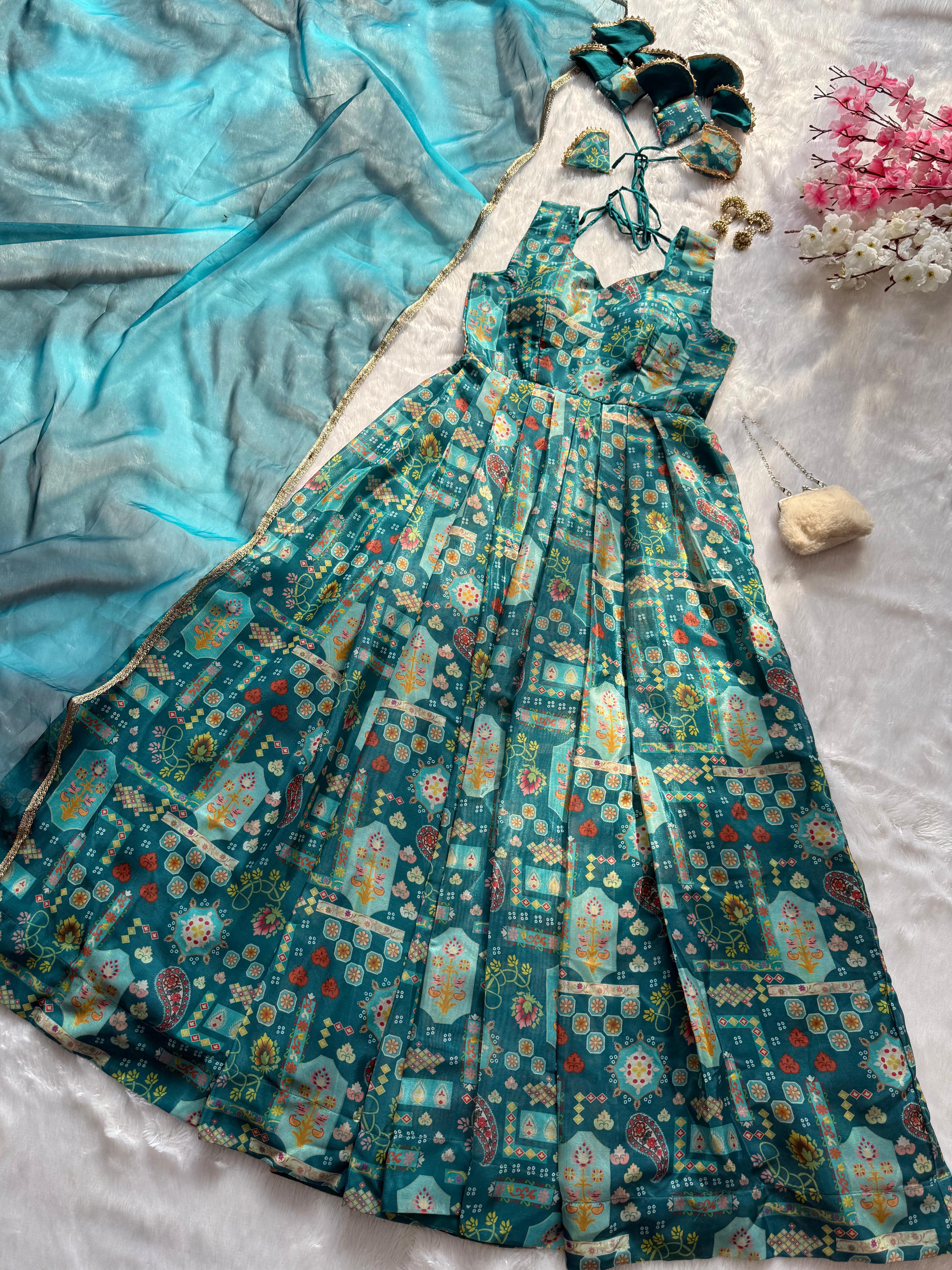 Maverick Fusion Anarkali Gown