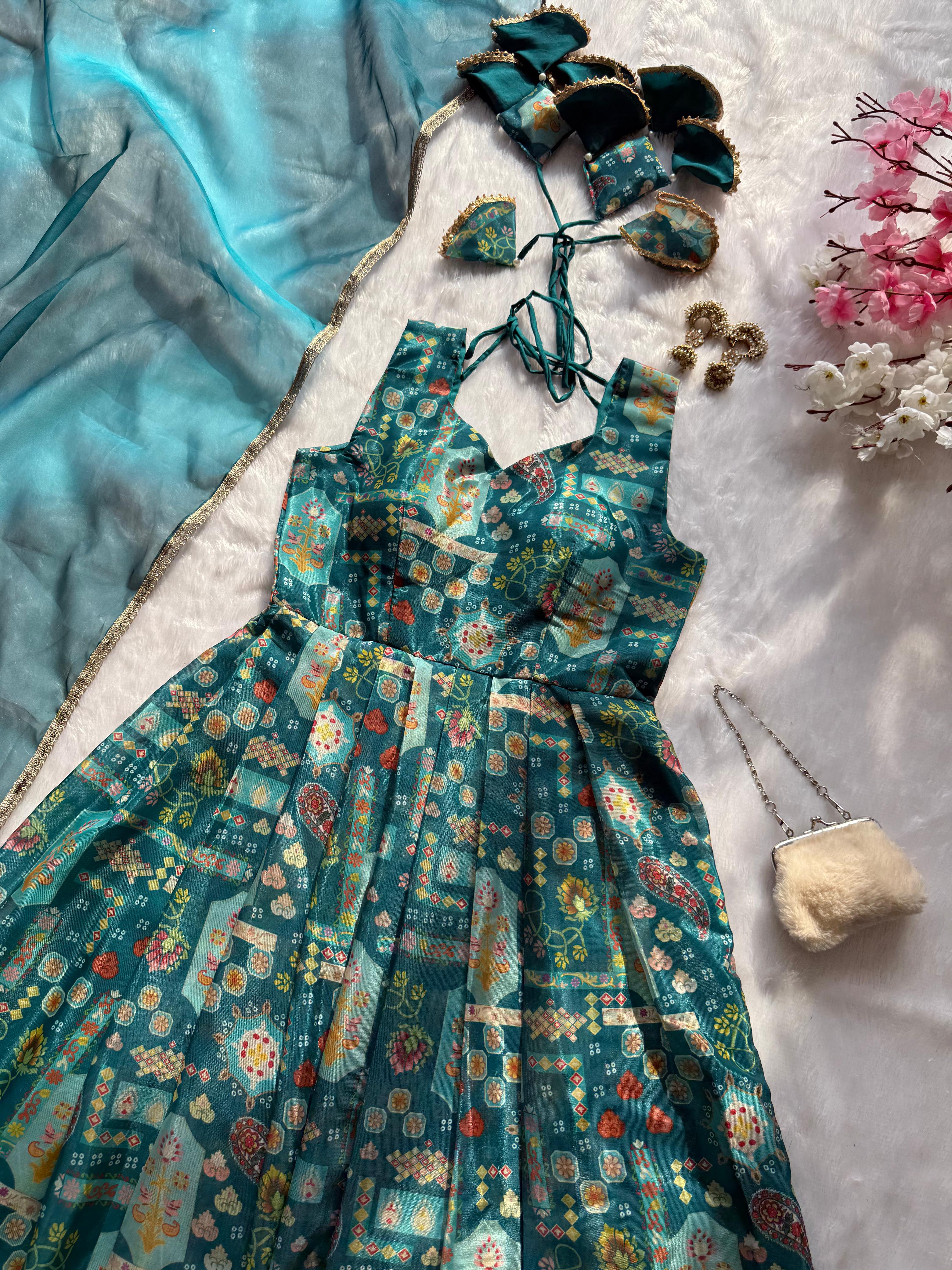 Maverick Fusion Anarkali Gown