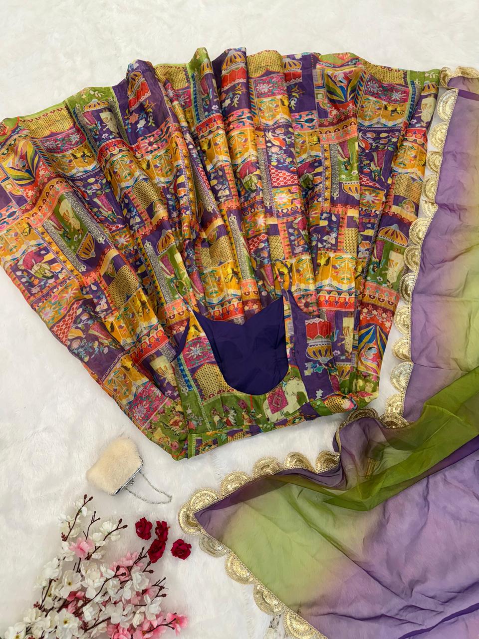 Maverick Fusion Anarkali Gown