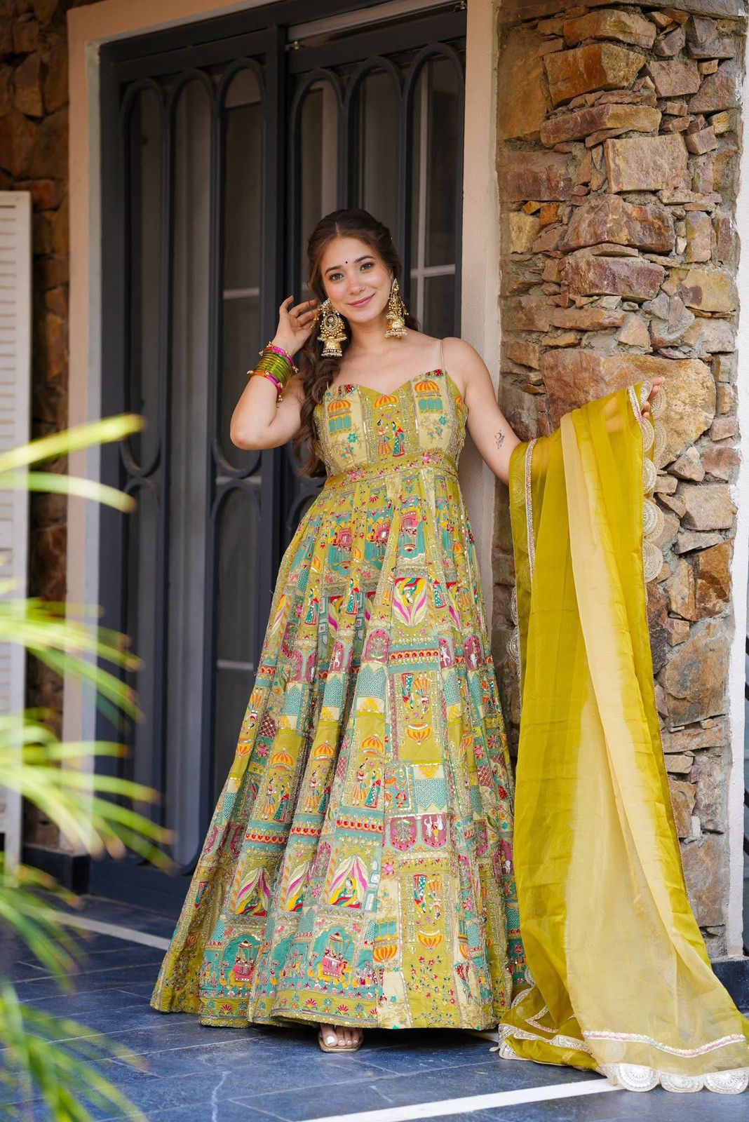 Maverick Fusion Anarkali Gown