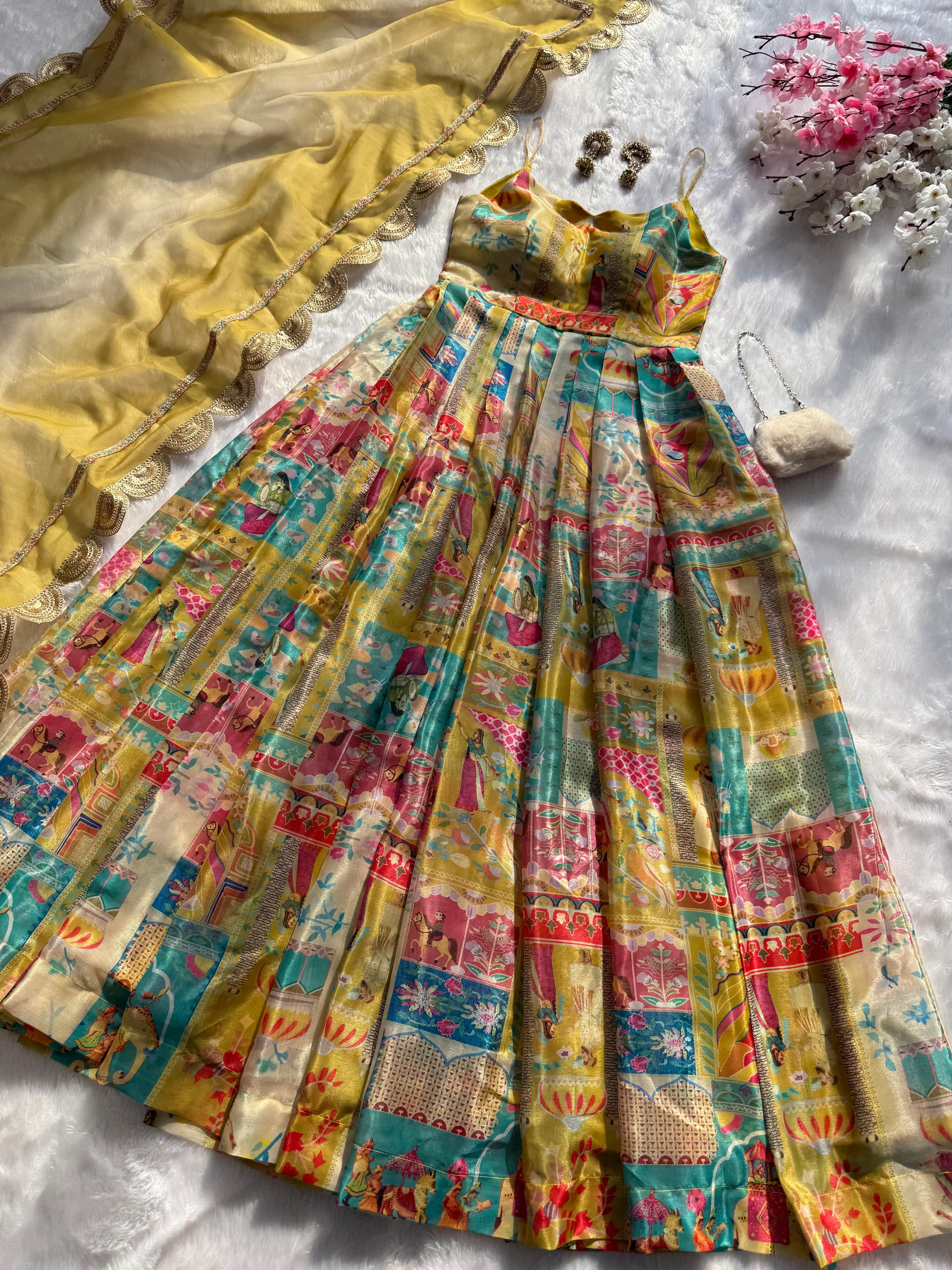 Maverick Fusion Anarkali Gown