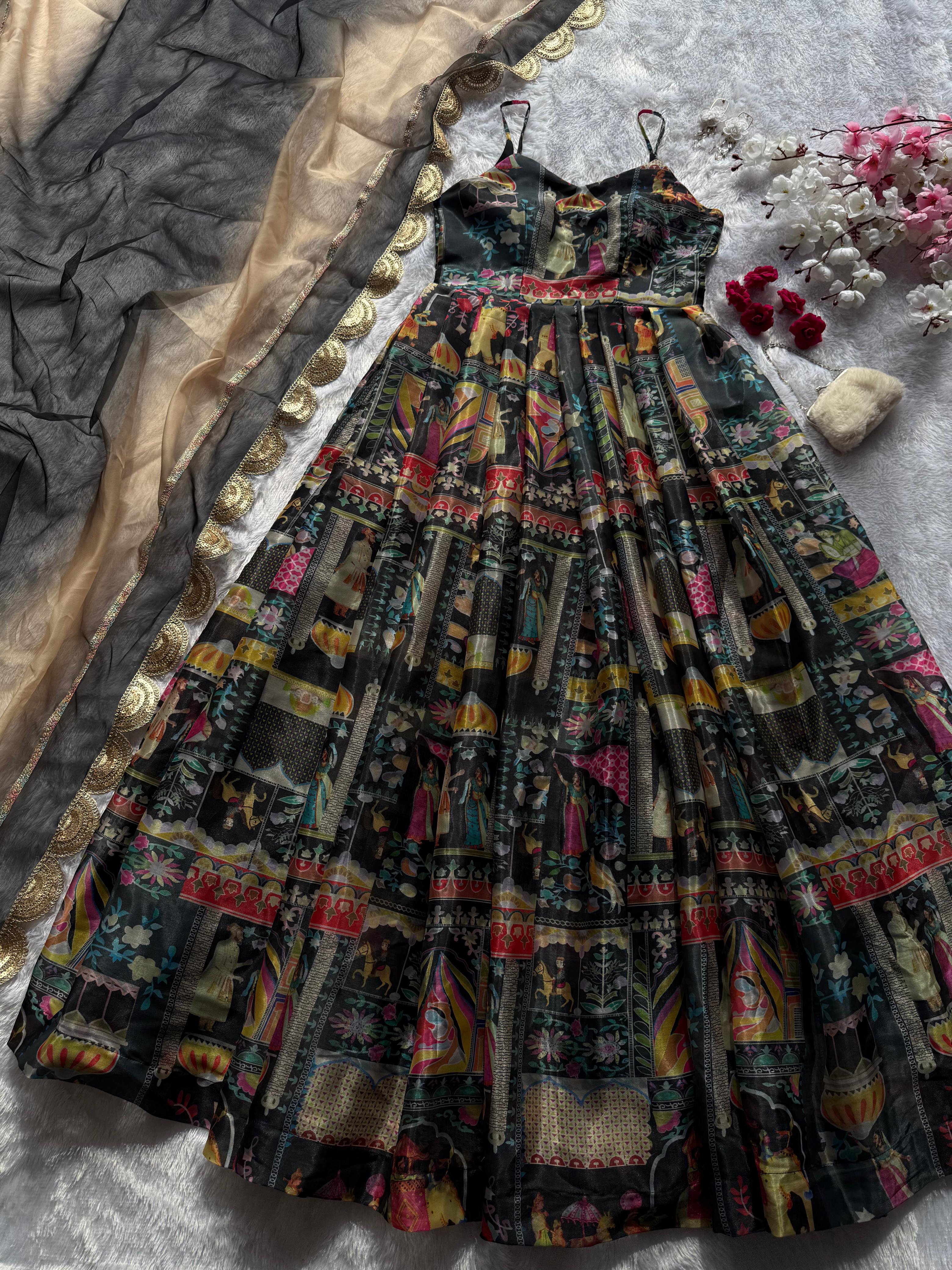 Maverick Fusion Anarkali Gown