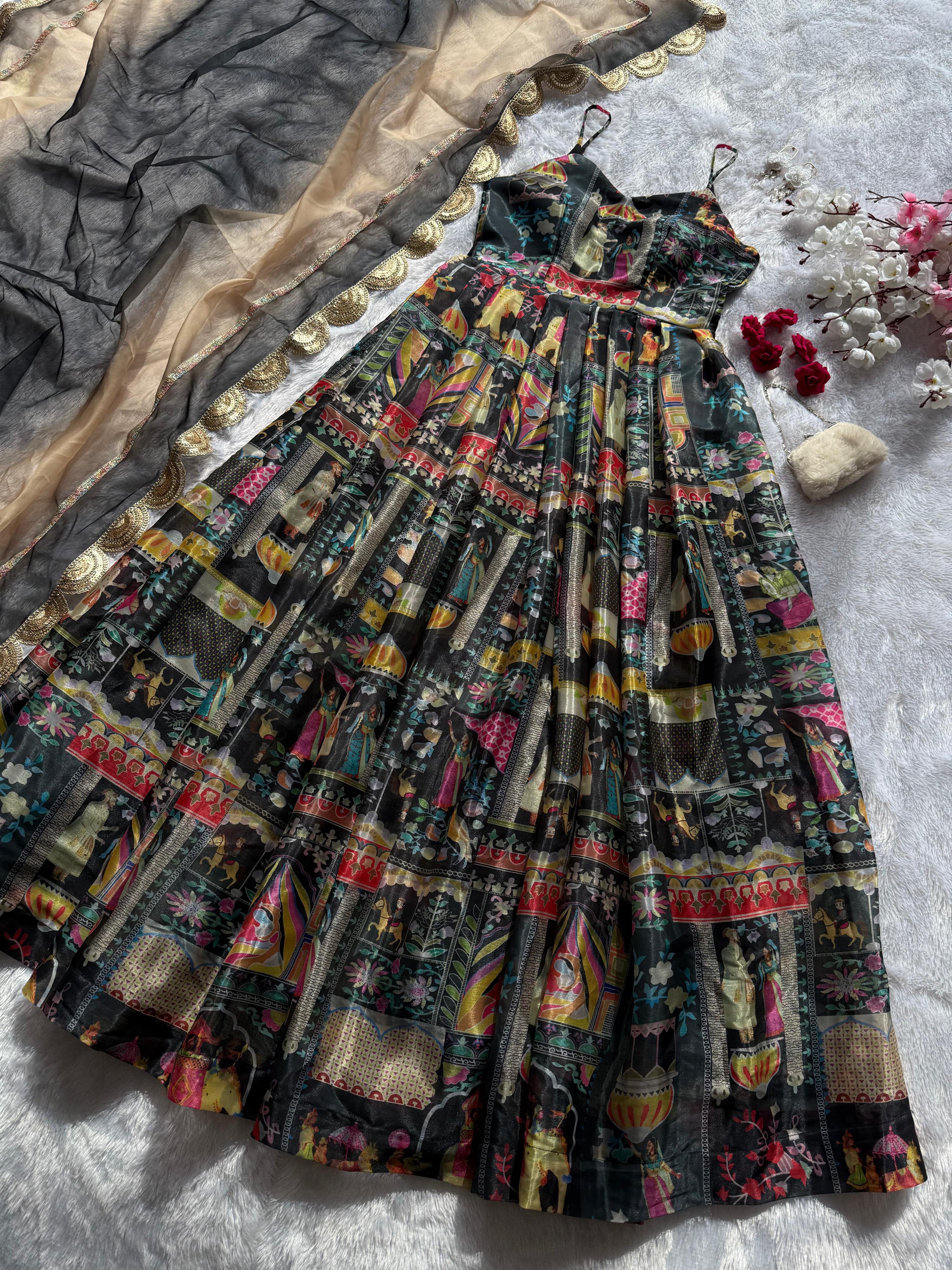 Maverick Fusion Anarkali Gown