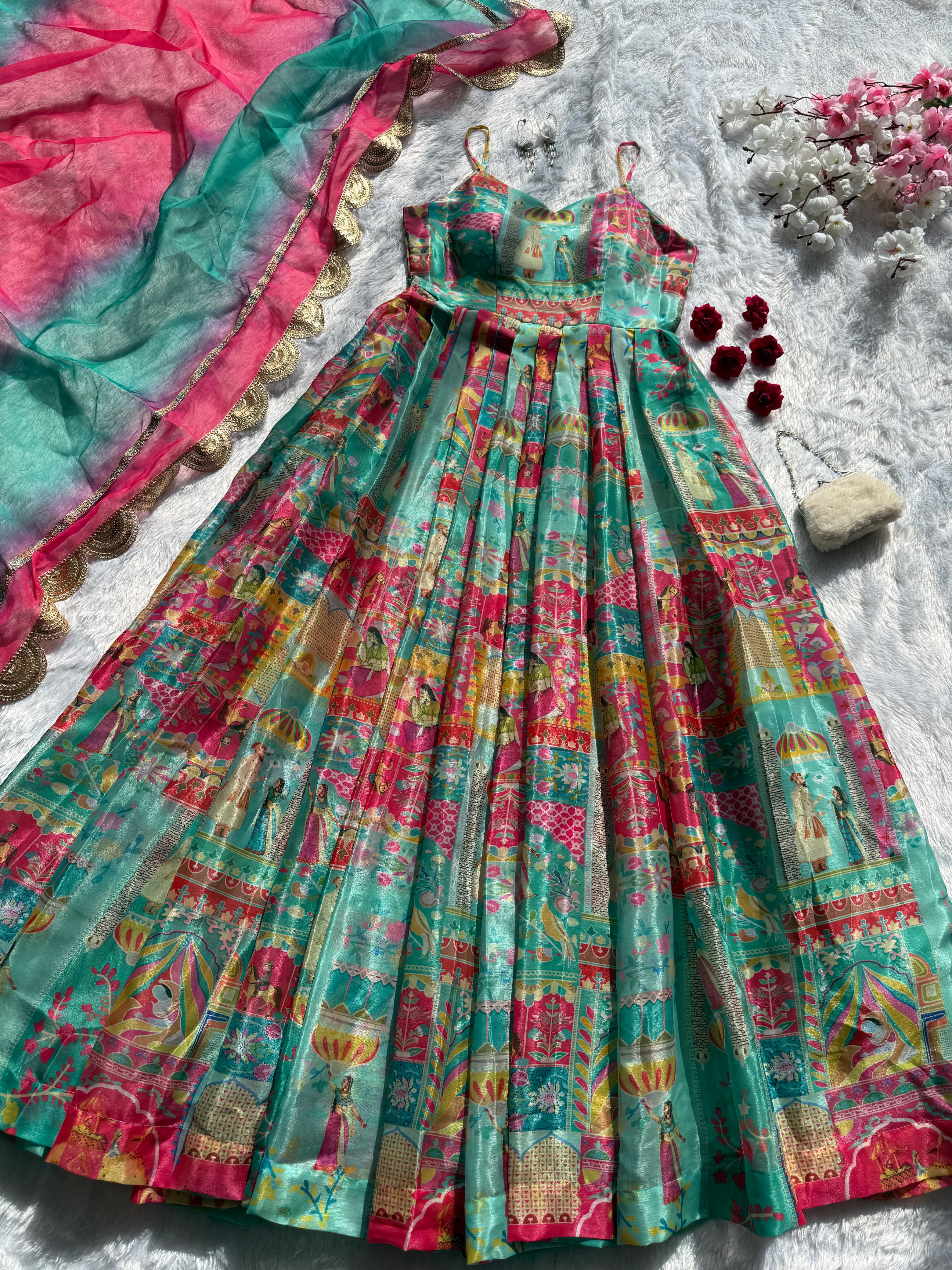 Maverick Fusion Anarkali Gown