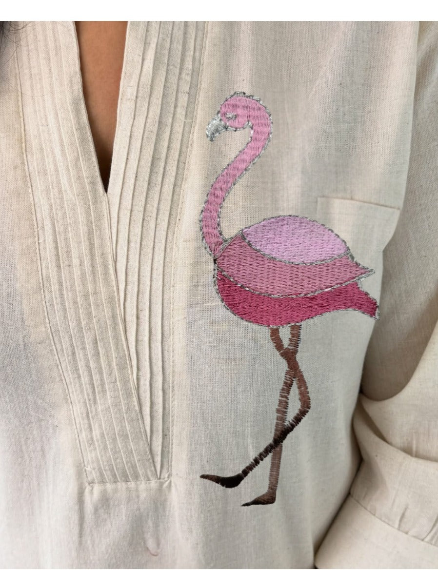 Maverick Fusion Pure Khadi Cotton Suit Set