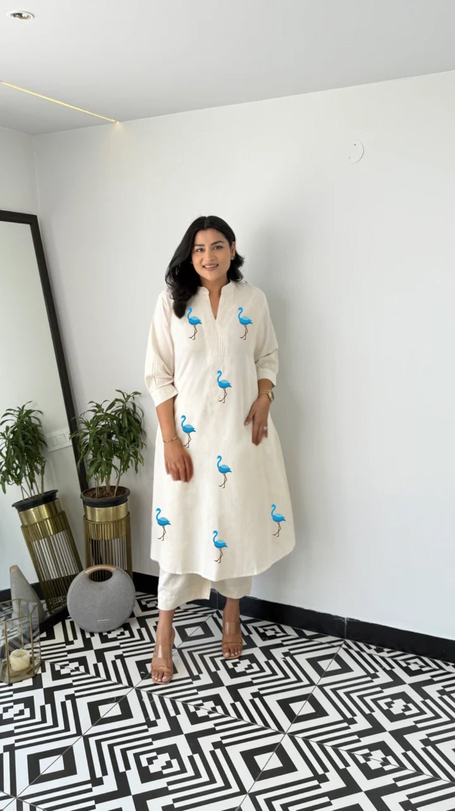 Maverick Fusion Pure Khadi Cotton Suit Set