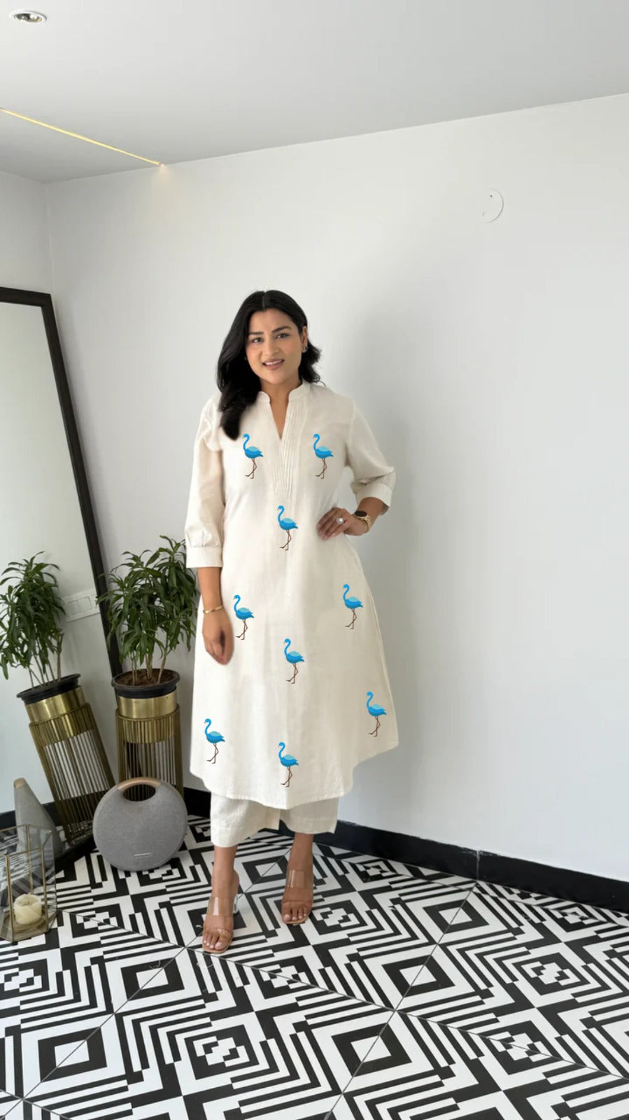 Maverick Fusion Pure Khadi Cotton Suit Set