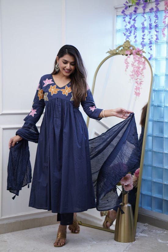 Maverick Fusion Pure Rayon Super Dyeing Kurta Set