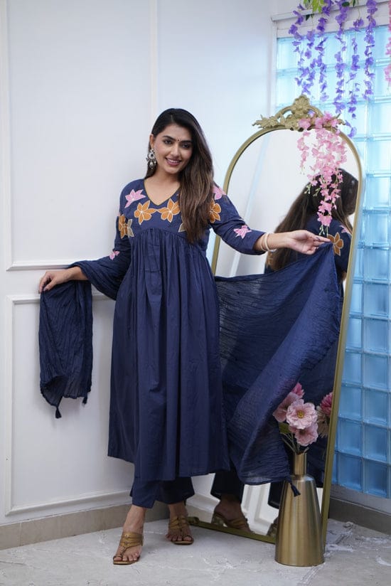 Maverick Fusion Pure Rayon Super Dyeing Kurta Set