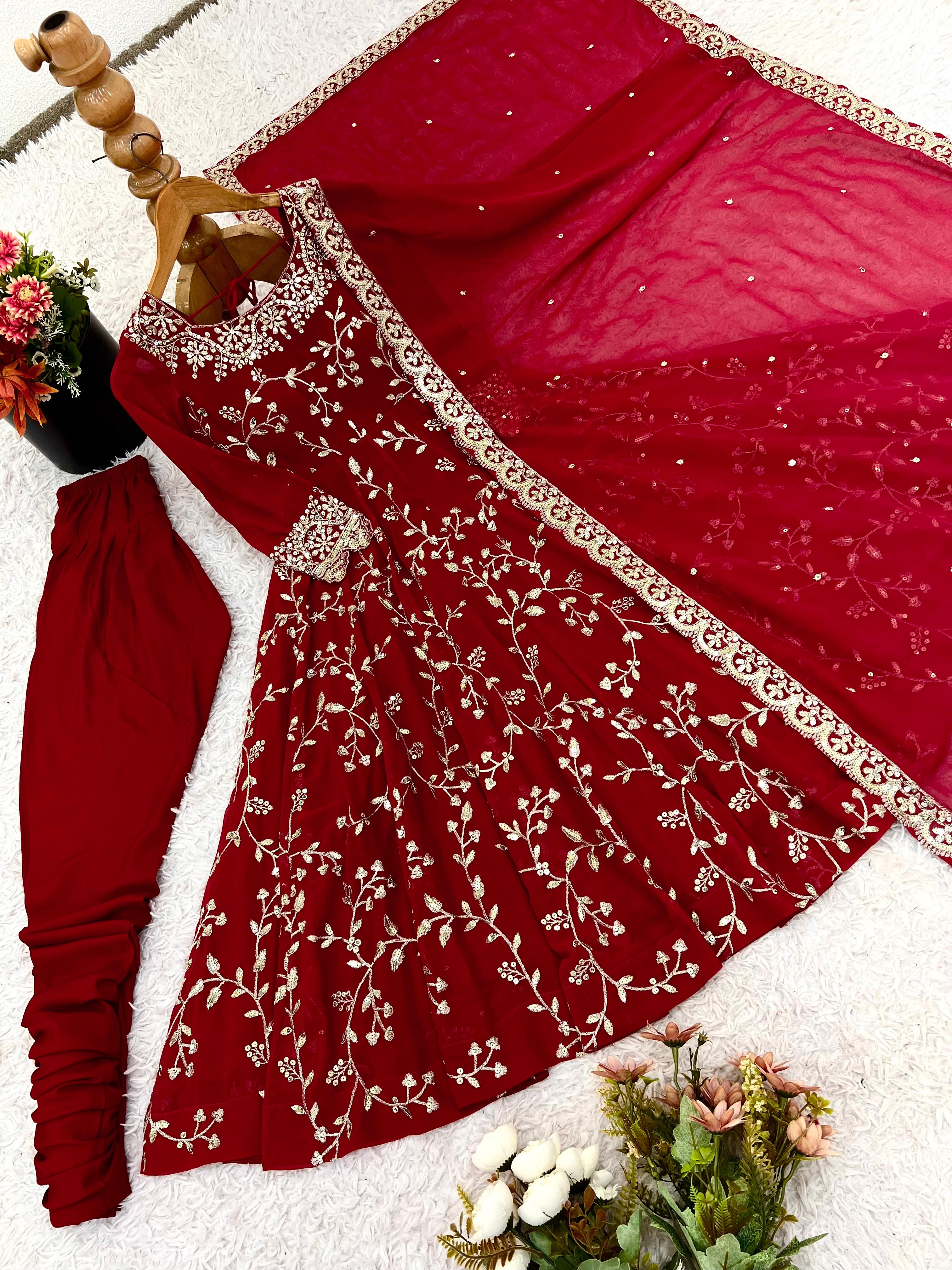 Maverick Fusion Women’s Ethnic Anarkali Gown