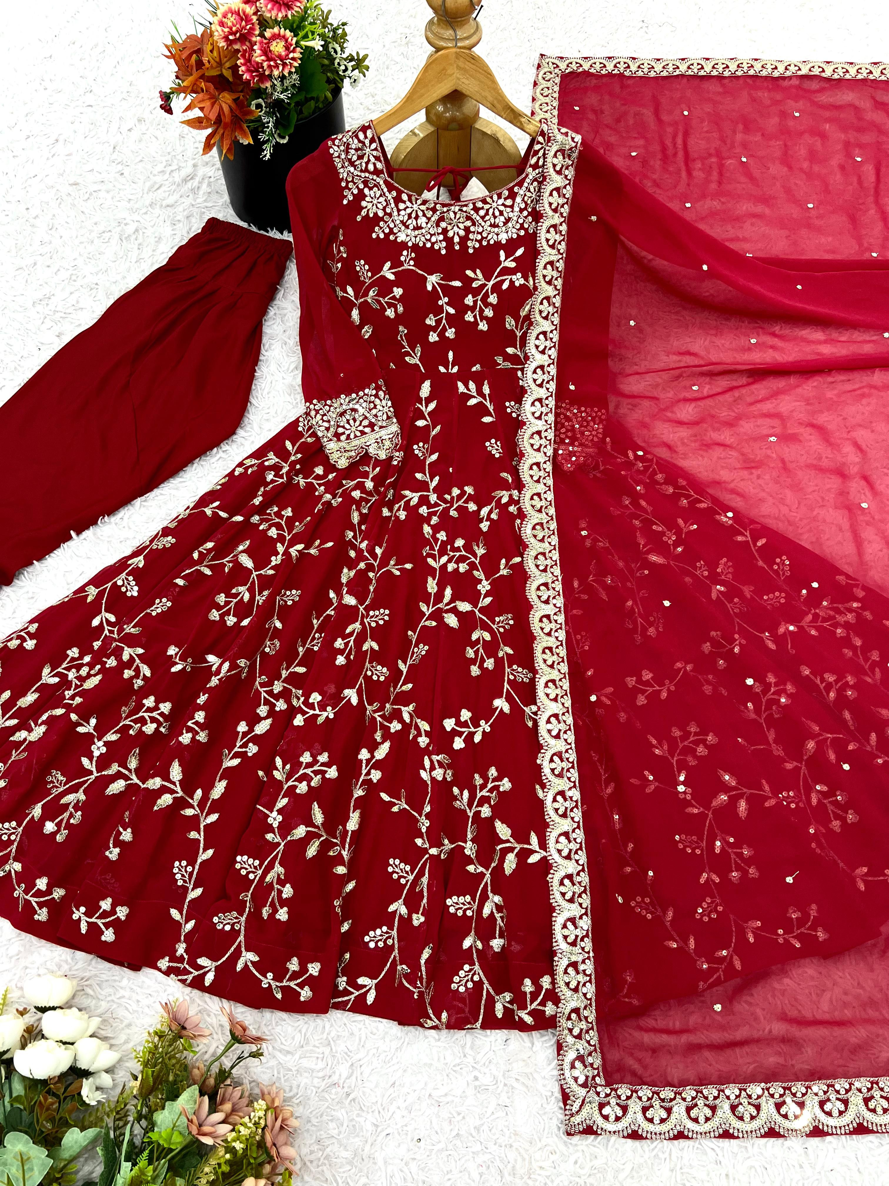 Maverick Fusion Women’s Ethnic Anarkali Gown