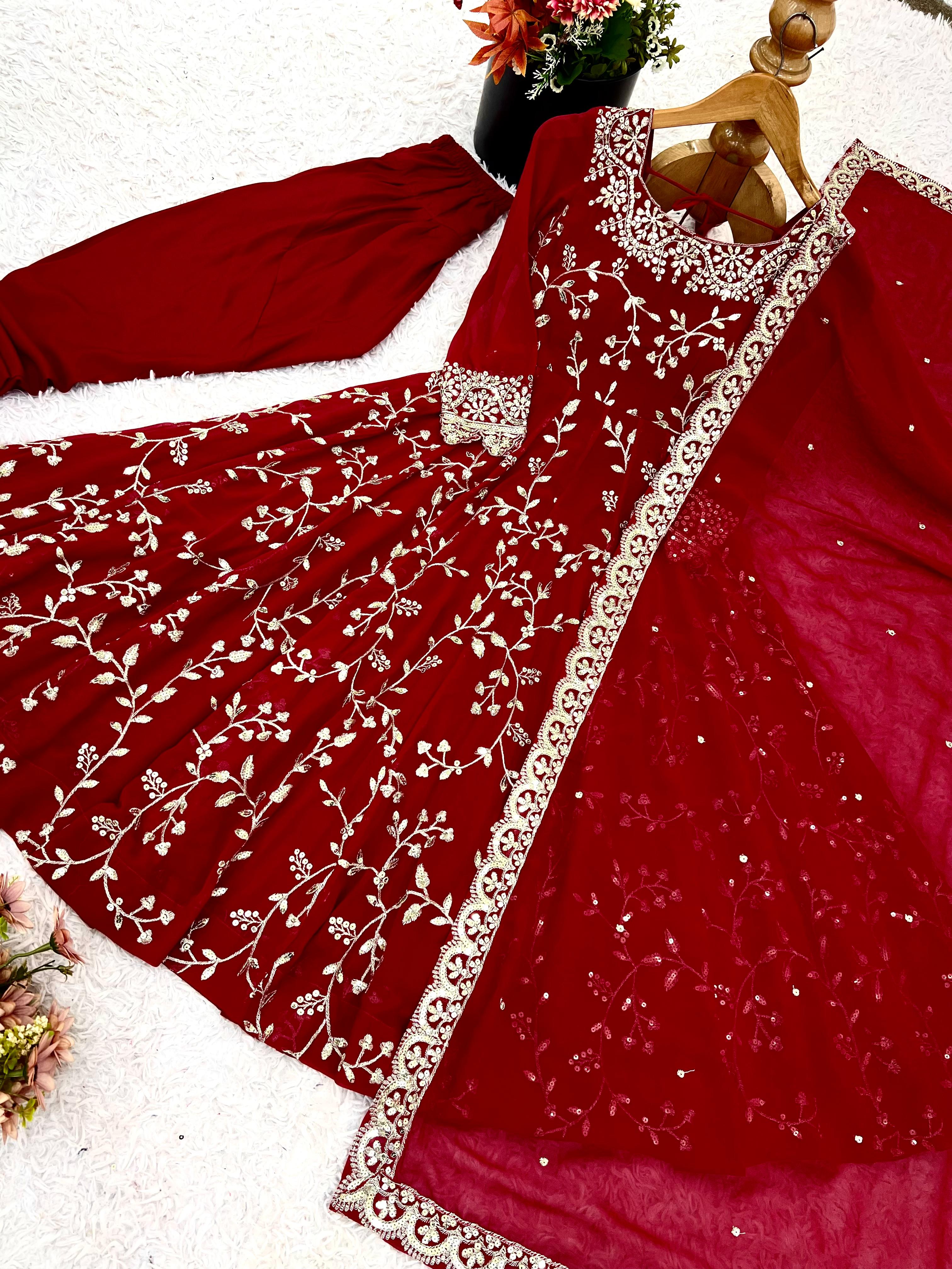 Maverick Fusion Women’s Ethnic Anarkali Gown