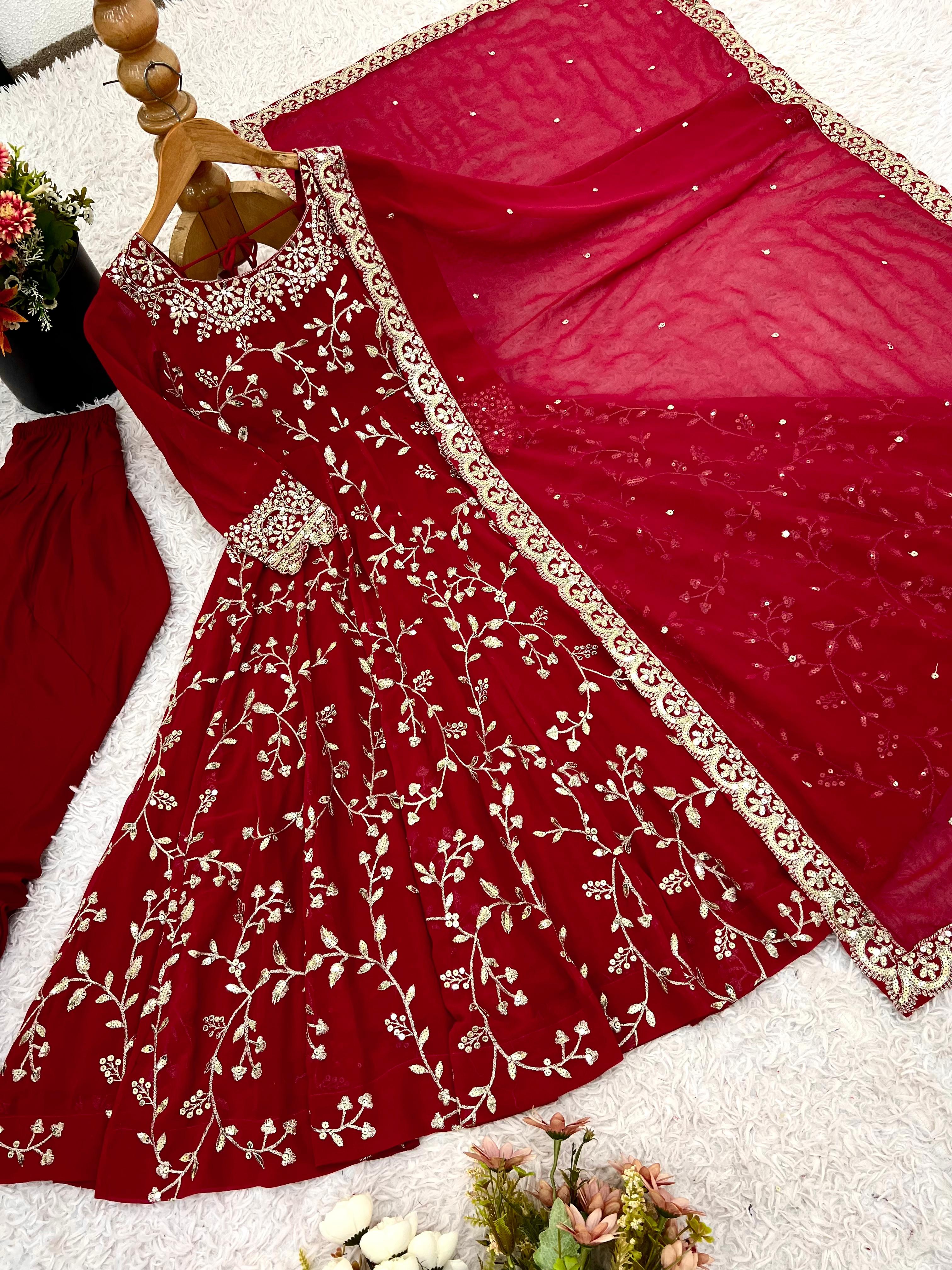 Maverick Fusion Women’s Ethnic Anarkali Gown