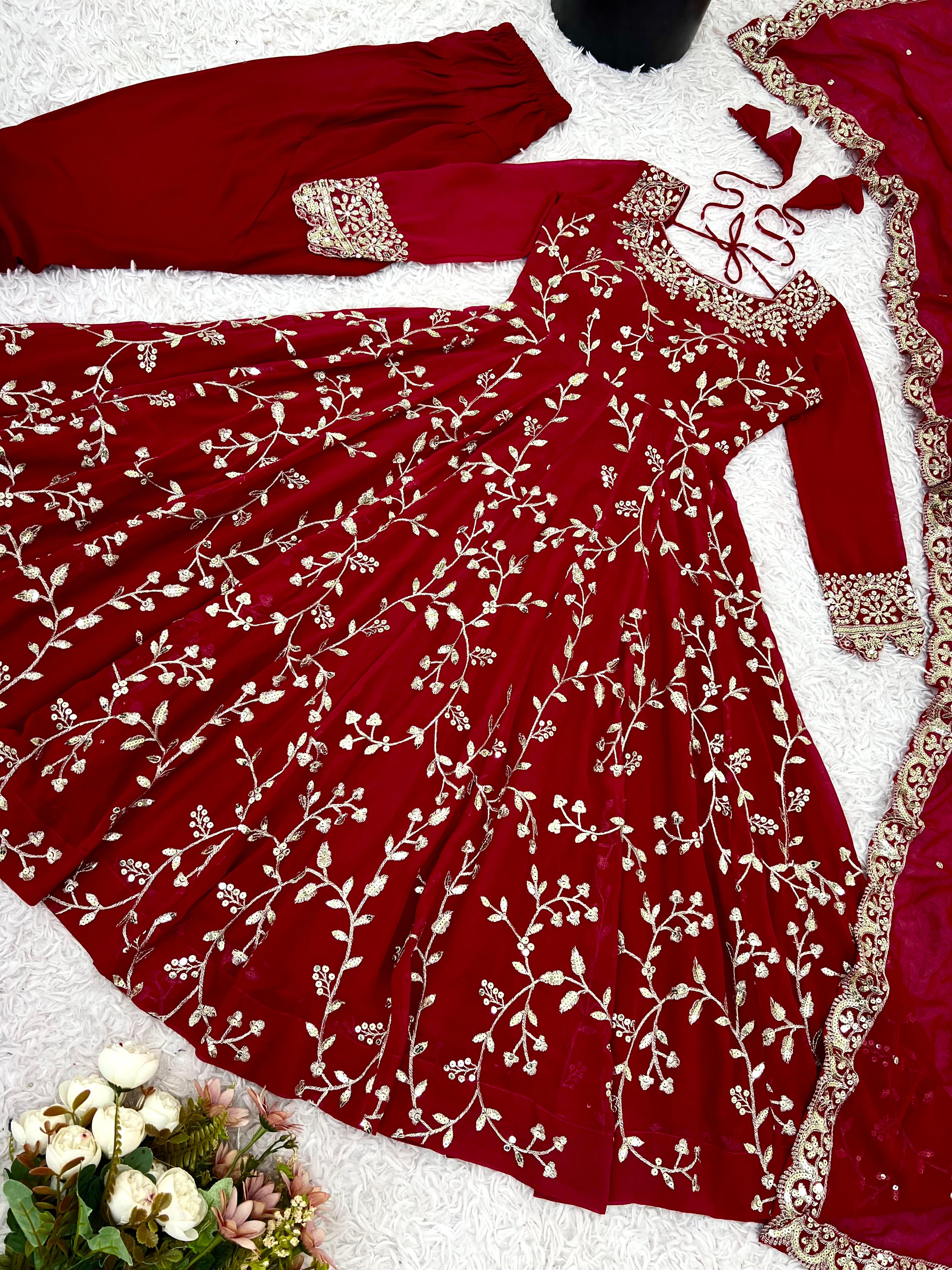 Maverick Fusion Women’s Ethnic Anarkali Gown