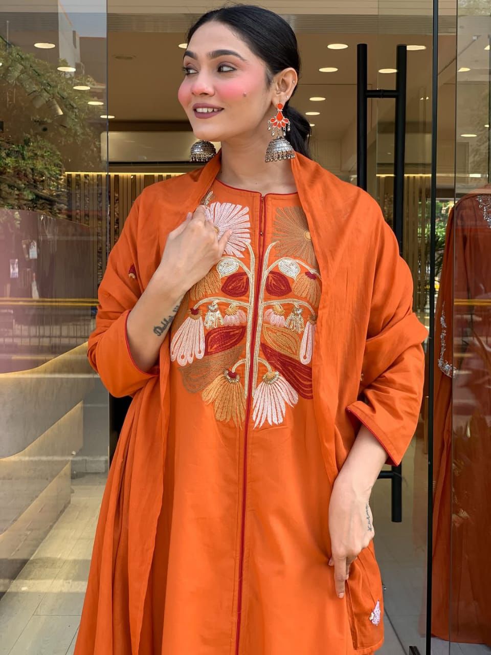 Maverick Fusion Beautifully Designed Mal Cotton Suit