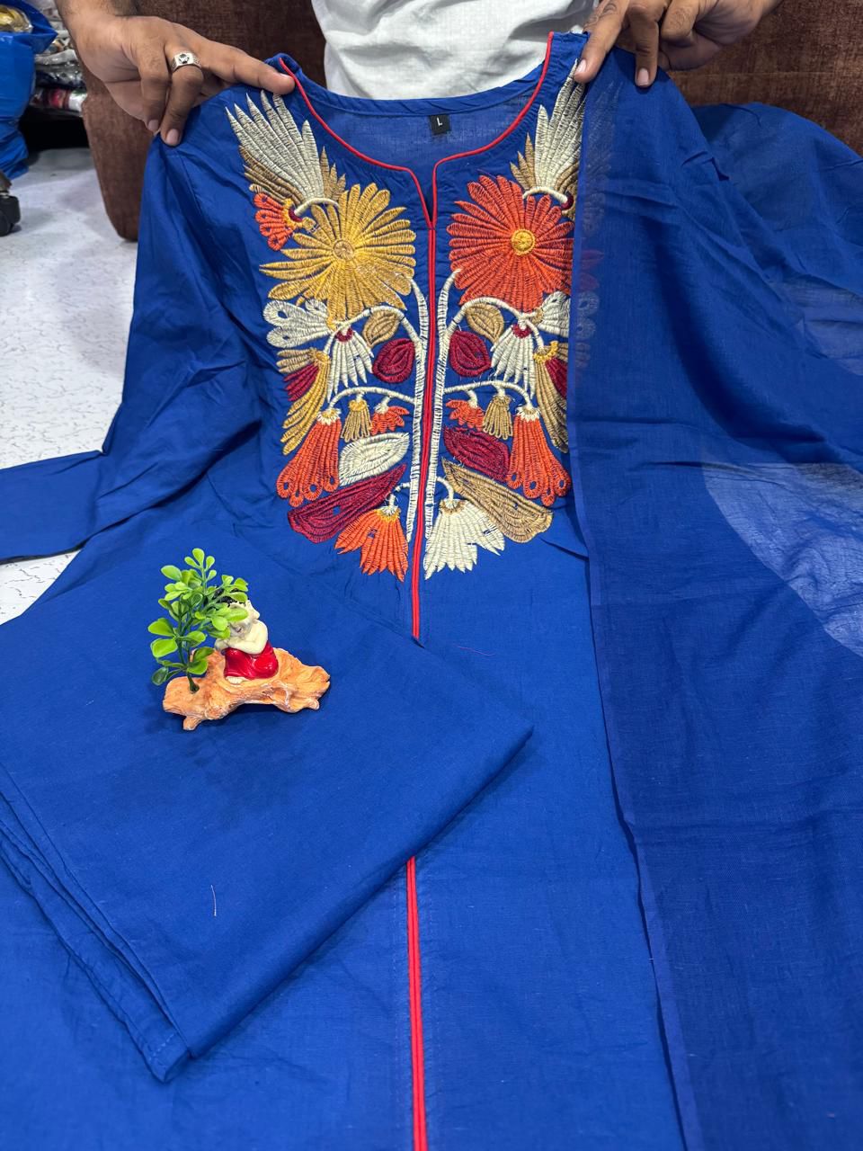 Maverick Fusion Beautifully Designed Mal Cotton Suit