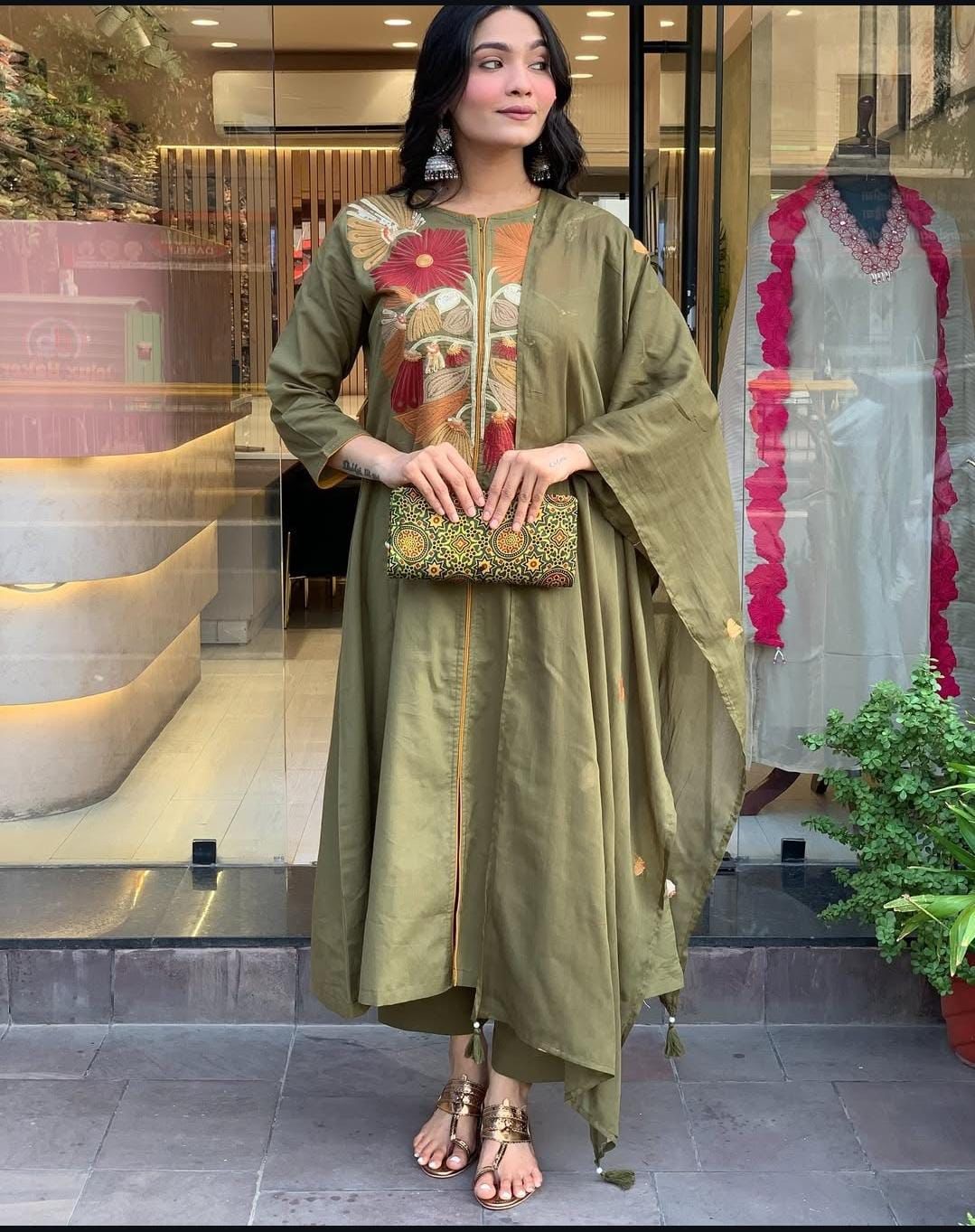 Maverick Fusion Beautifully Designed Mal Cotton Suit