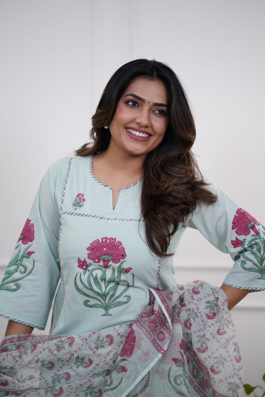 Maverick Fusion Kurti Pant Dupatta Set