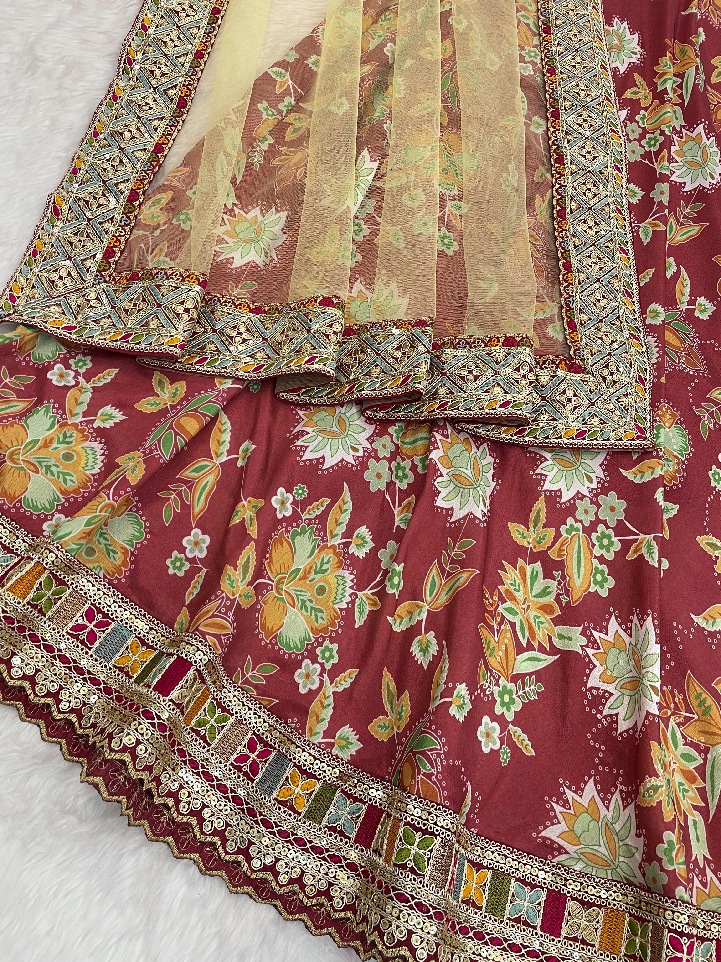 Maverick Fusion Bollywood-Inspired Designer Lehenga