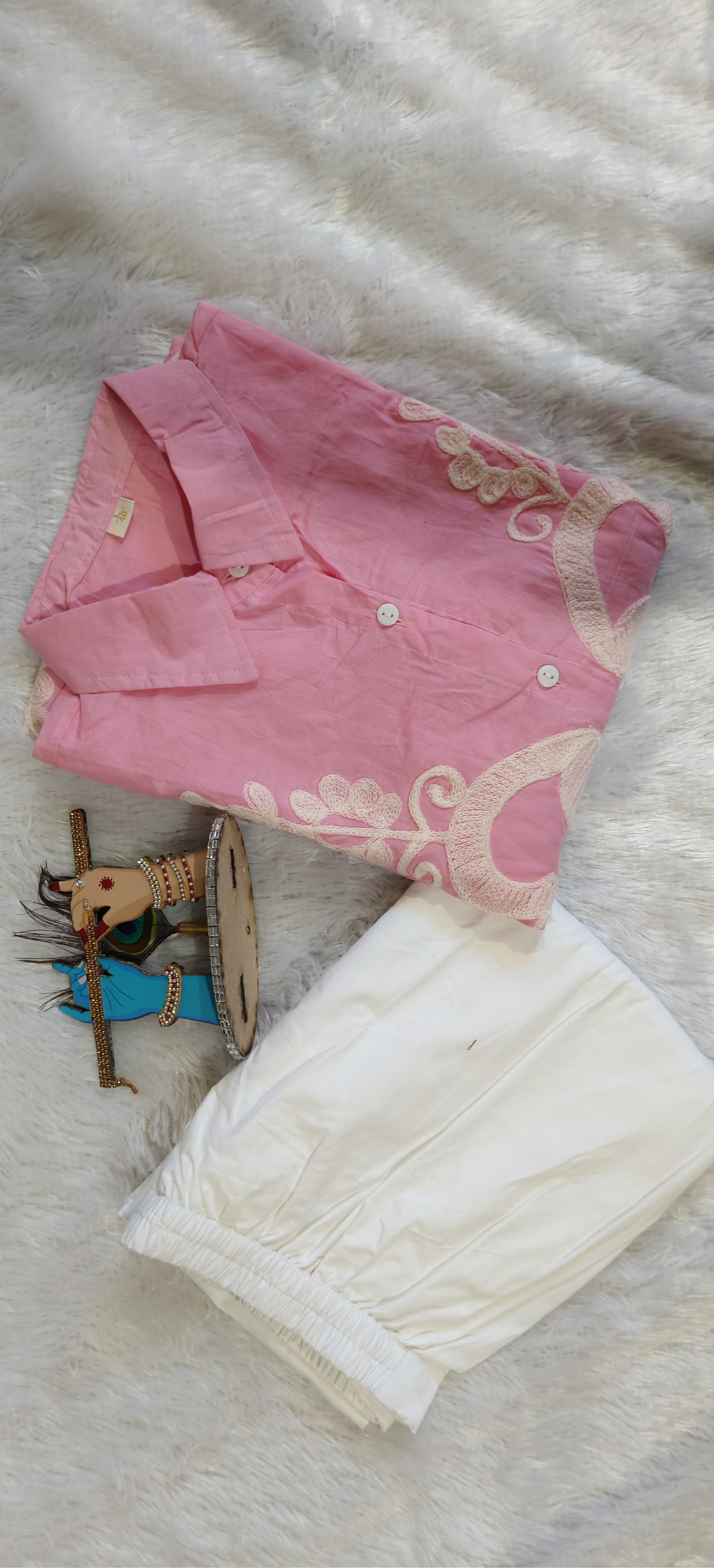 Maverick Fusion Pure Cotton 60×60 Top Bell Bottom Poplin Pant