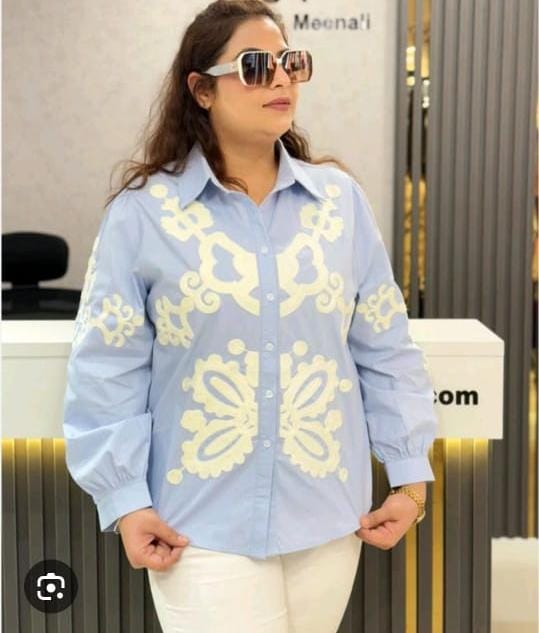 Maverick Fusion Pure Cotton 60×60 Top Bell Bottom Poplin Pant