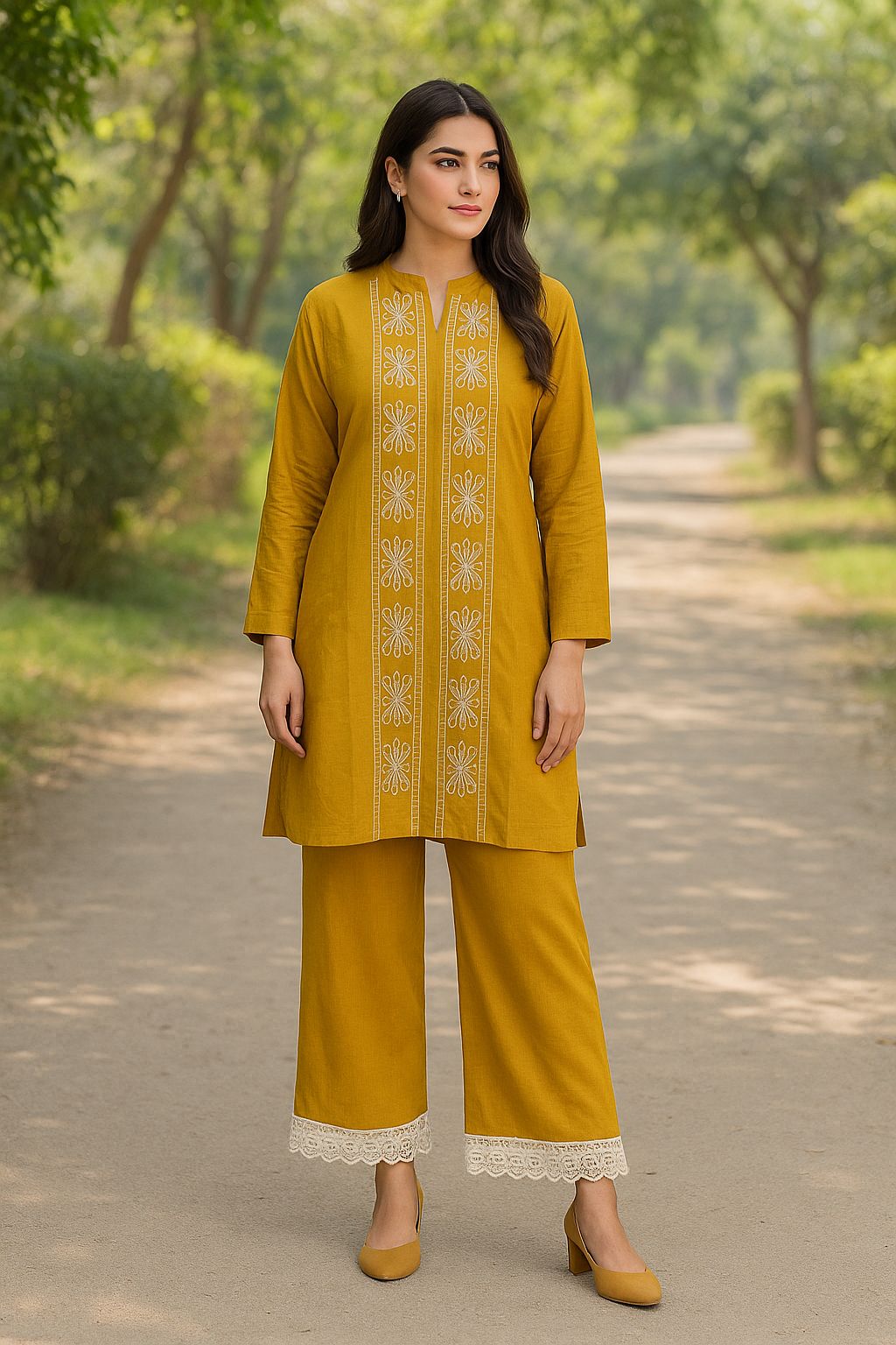 Maverick Fusion Embroidery Co-Ord Set