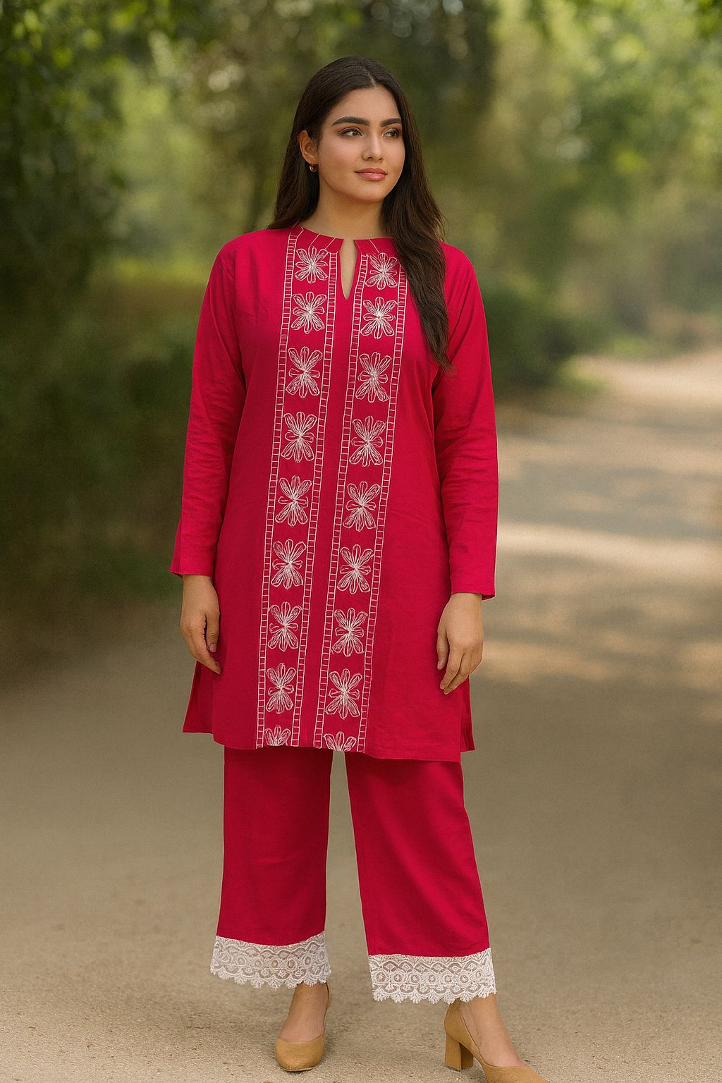 Maverick Fusion Embroidery Co-Ord Set