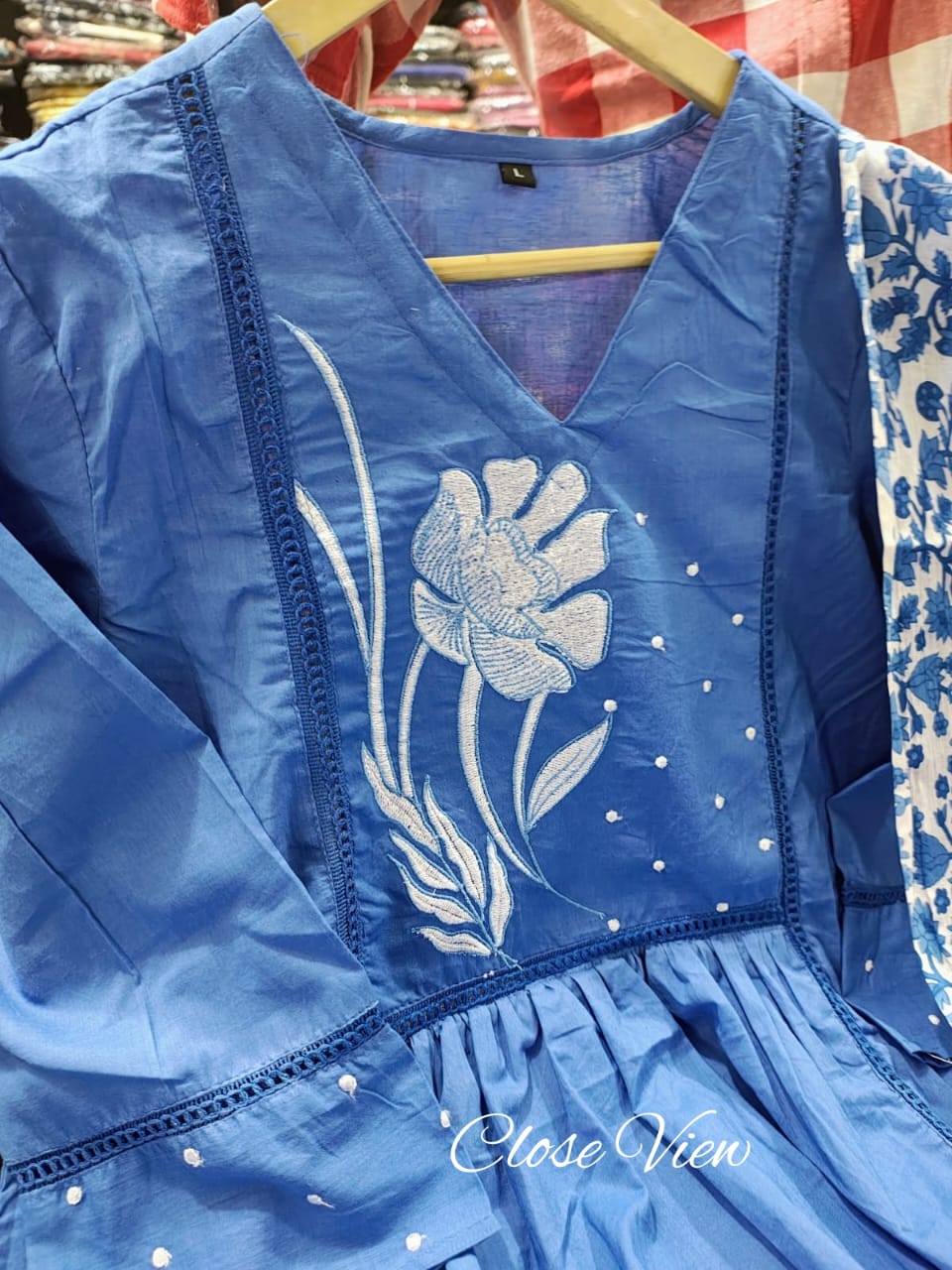 Maverick Fusion A-Line Kurti Set