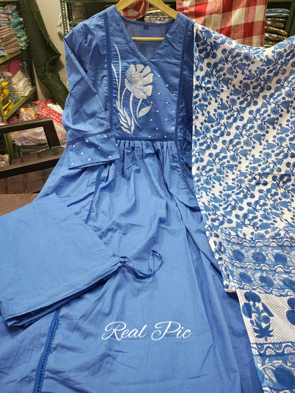 Maverick Fusion A-Line Kurti Set