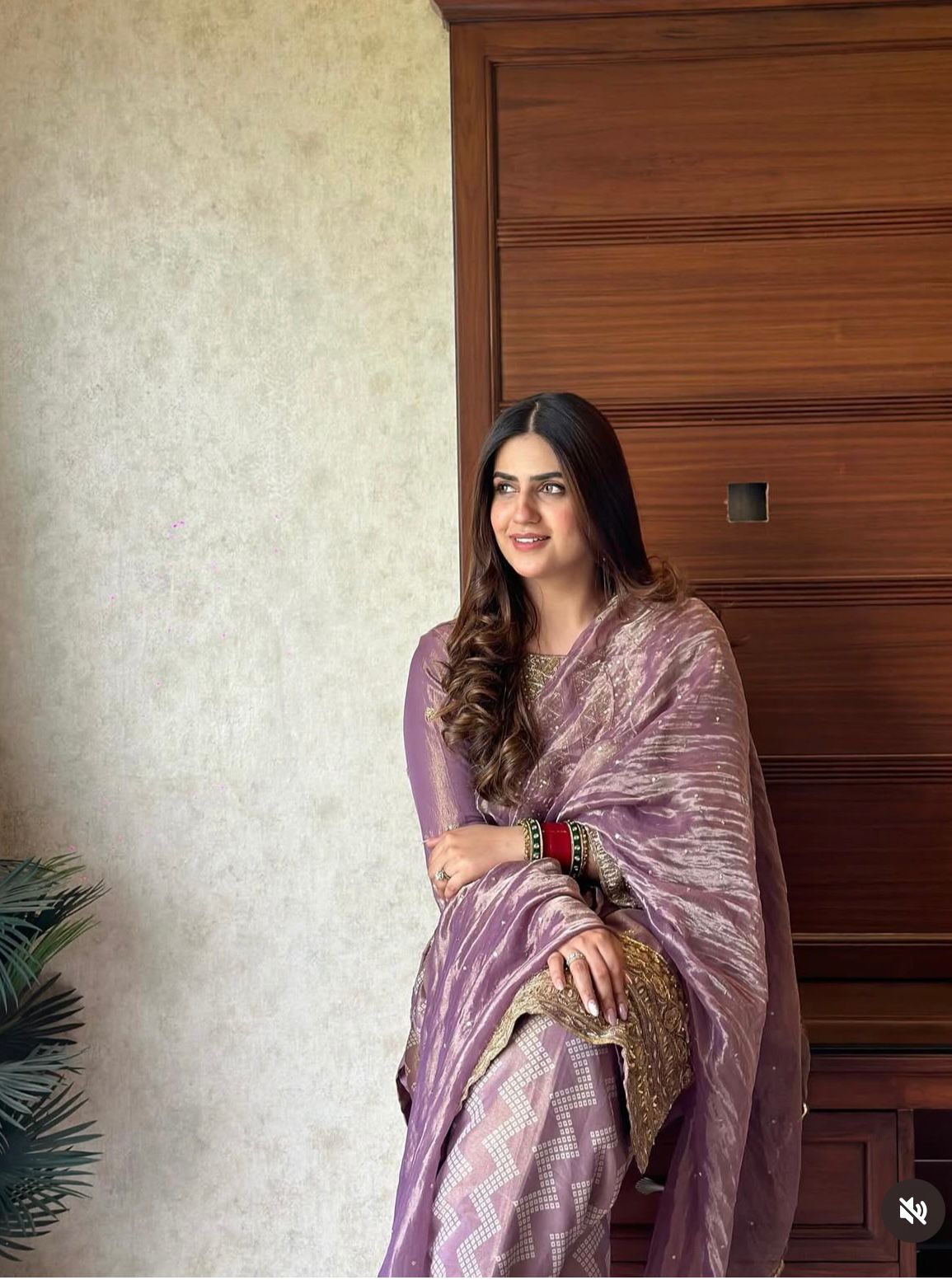 Maverick Fusion Twin-Tisyu Net Top Pant Dupatta Set