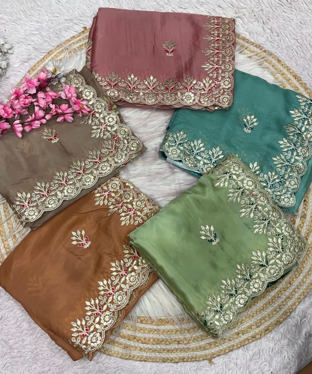 Maverick Fusion Crystal Crush Saree