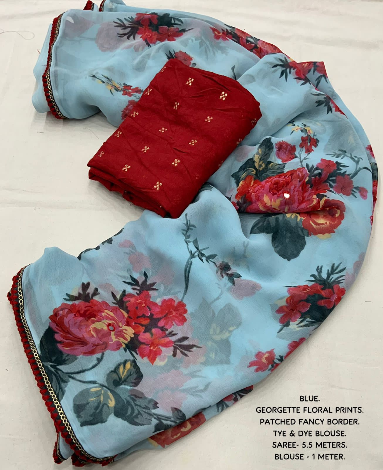 Maverick Fusion Soft Weightless Chiffon Saree