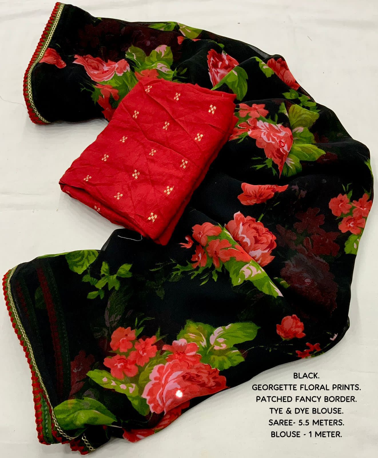 Maverick Fusion Soft Weightless Chiffon Saree