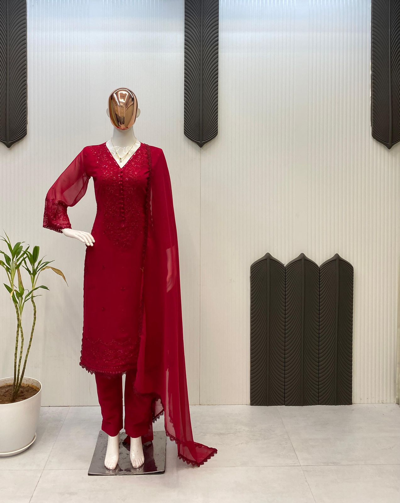 Maverick Fusion Exclusive 3-Piece Plazzo Set